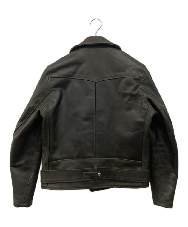 Schott 牛革 シングルライダース ジャケット サイズ38 古着 中古・古着通販】SCHOTT BROS. (ショット) 629US ディーポケット