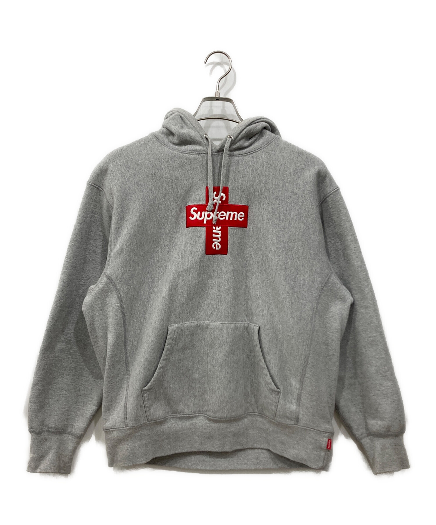 シュプリーム クロス ボックス ロゴ フーデッド スウェットシャツ \