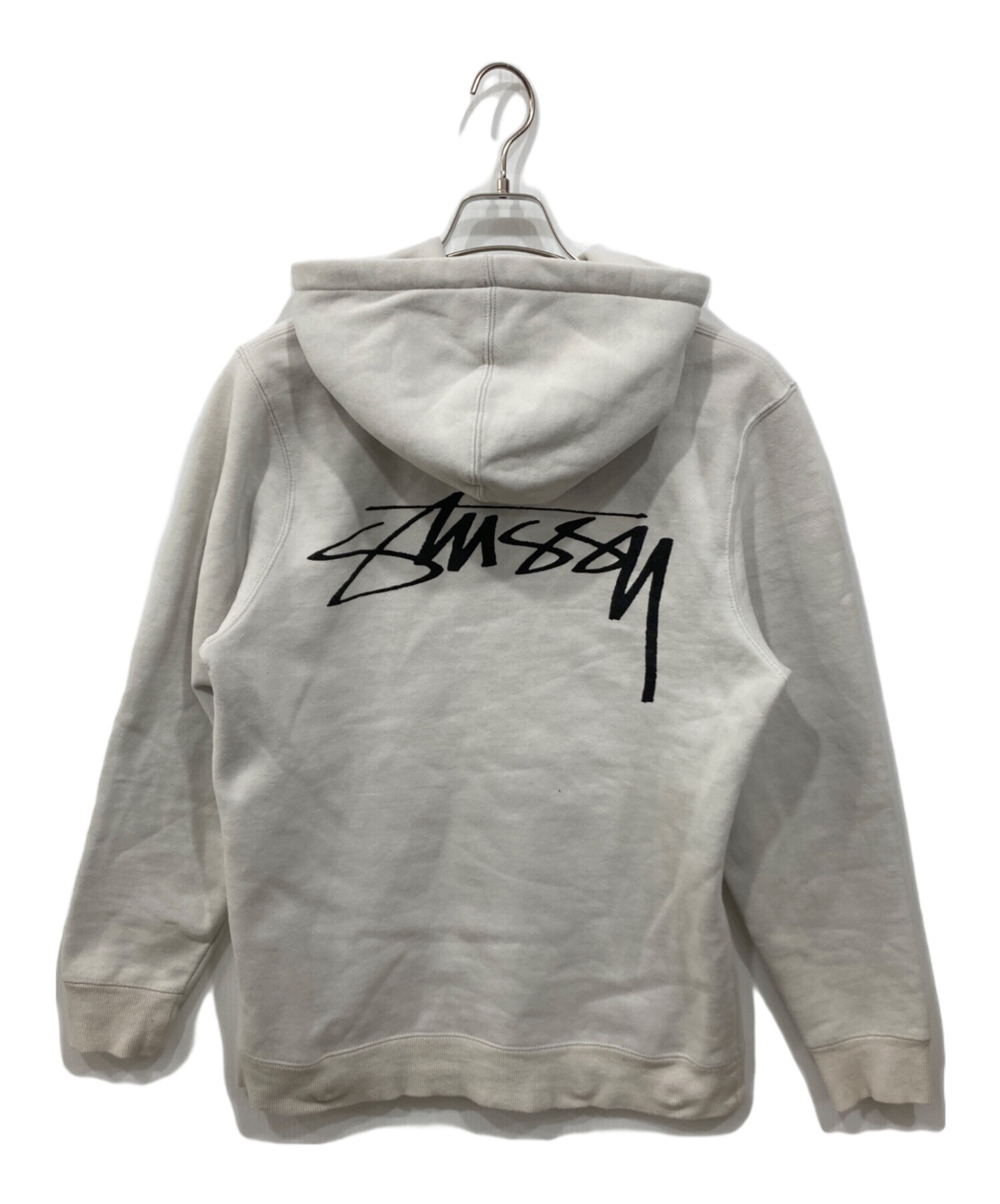 中古・古着通販】stussy (ステューシー) ロゴプルオーバーパーカー 