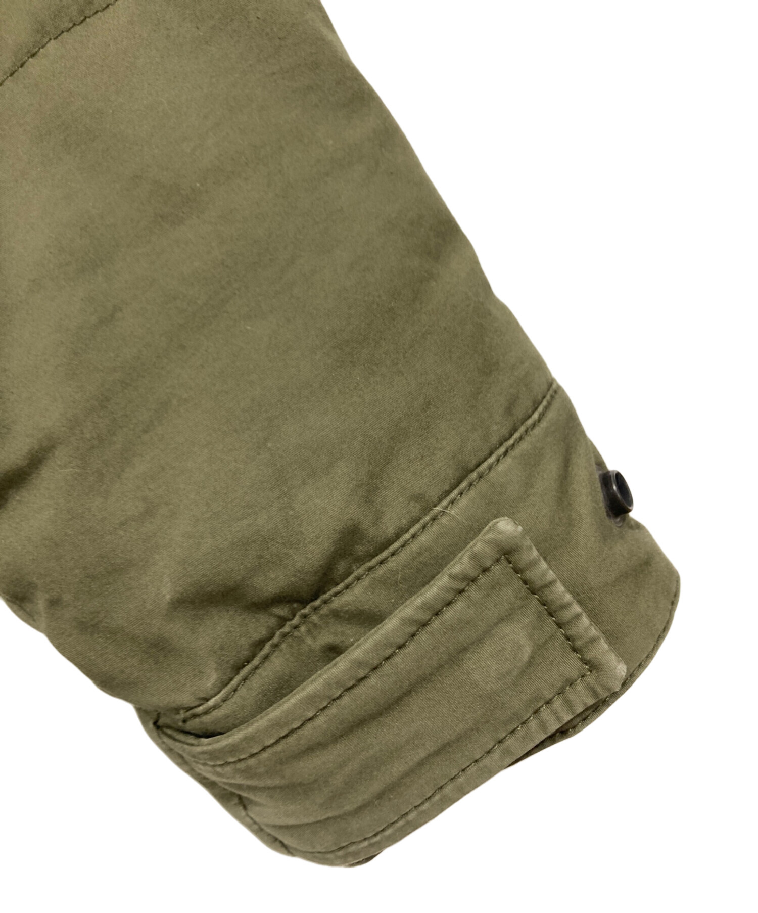 中古・古着通販】POLEWARDS (ポールワーズ) ダウンジャケット カーキ