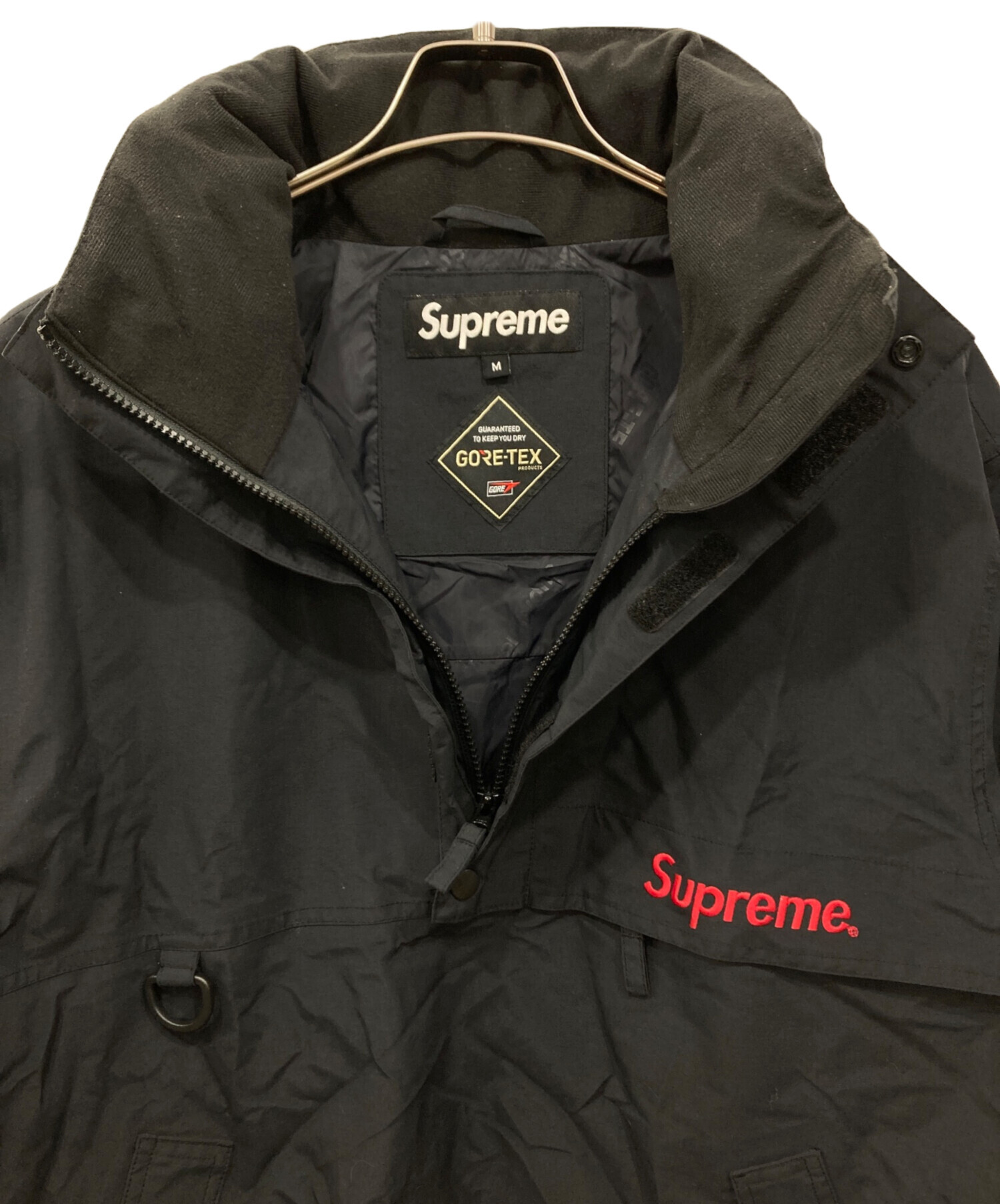 Supreme Gore-Tex Anorak シュプリーム ブラック M 中古・古着通販】SUPREME (シュプリーム) ゴアテックスアノラック