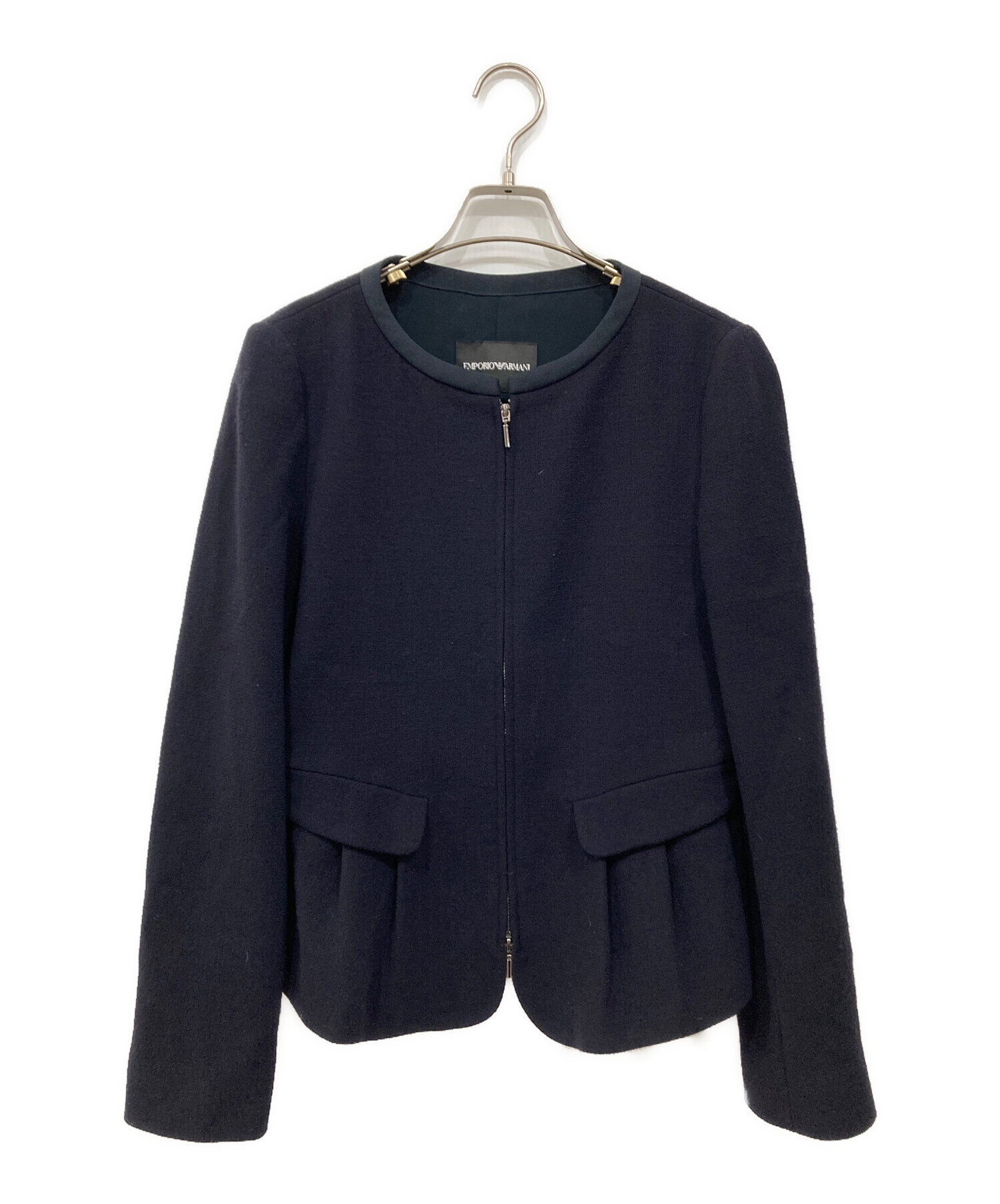 中古・古着通販】EMPORIO ARMANI (エンポリオアルマーニ) ノーカラー