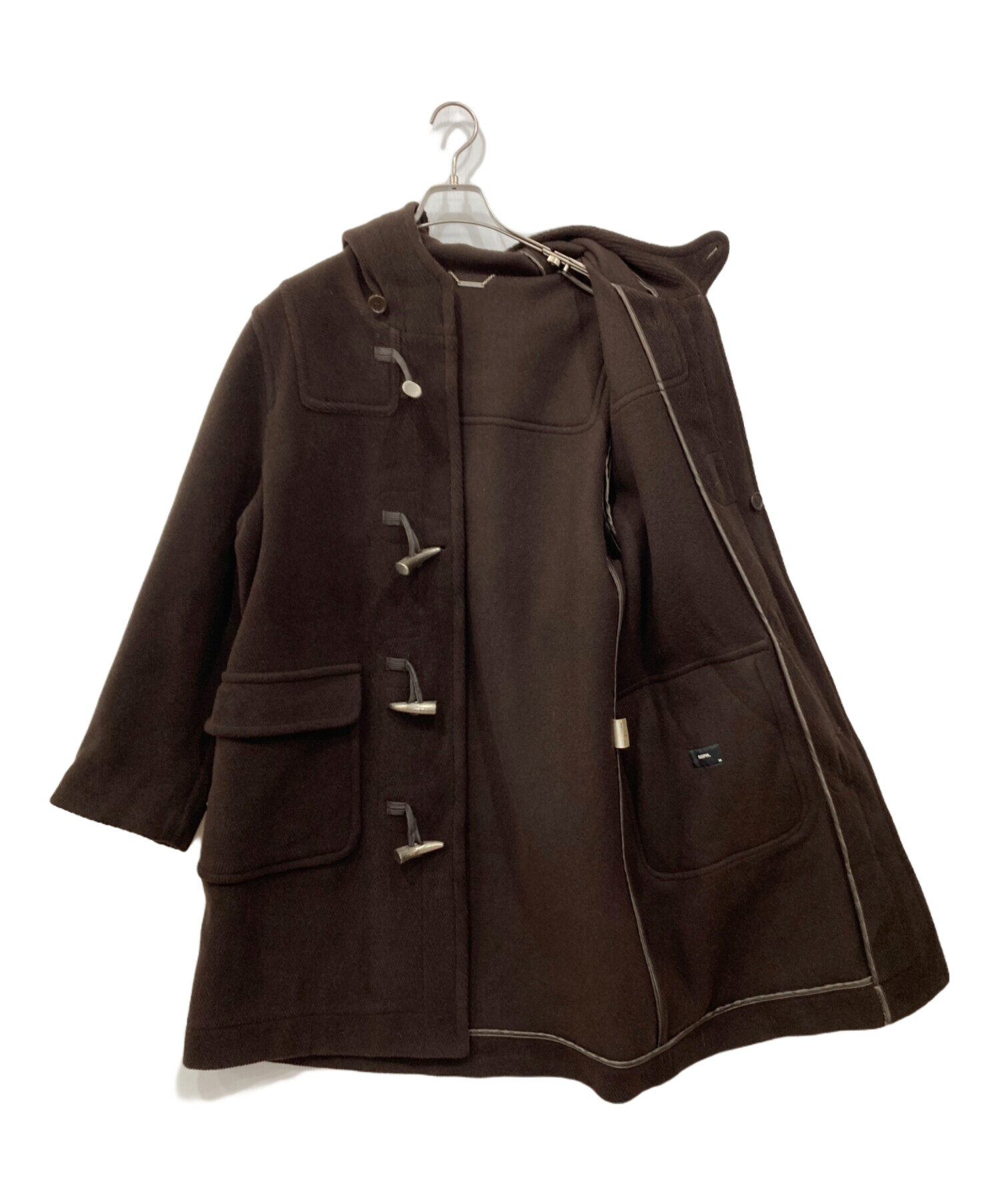 中古・古着通販】SOPH. (ソフ) シルバートグルダッフルコート ブラウン