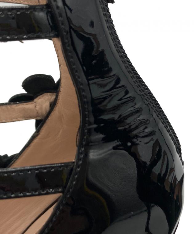 中古・古着通販】FENDI (フェンディ) フラワーアップリケパンプス