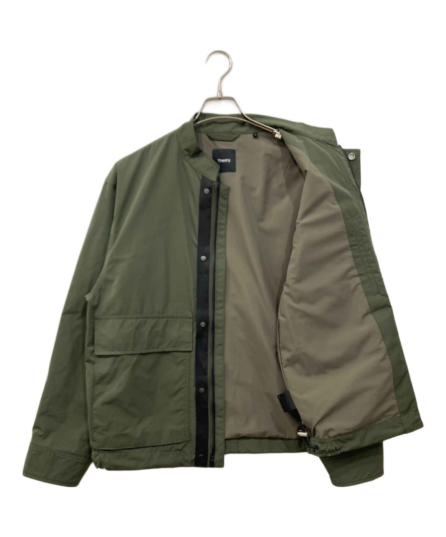 中古・古着通販】theory (セオリー) ミリタリージャケット カーキ