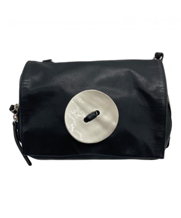 中古・古着通販】kawa-kawa (カワカワ) button ポシェット ブラック