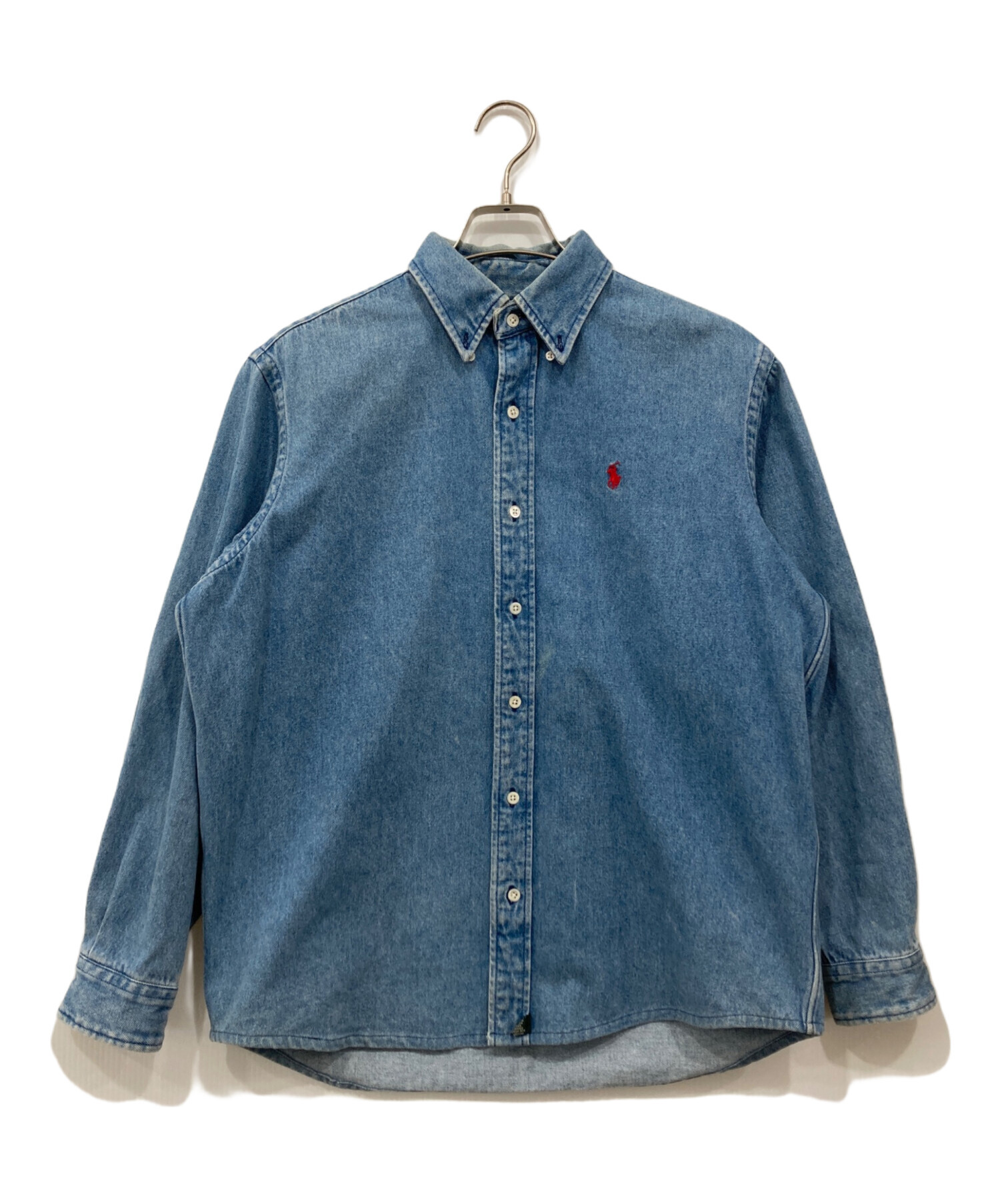 POLO COUNTRY デニムシャツ ボタンダウン 中古・古着通販】POLO COUNTRY (ポロカントリー) デニムボタンダウン