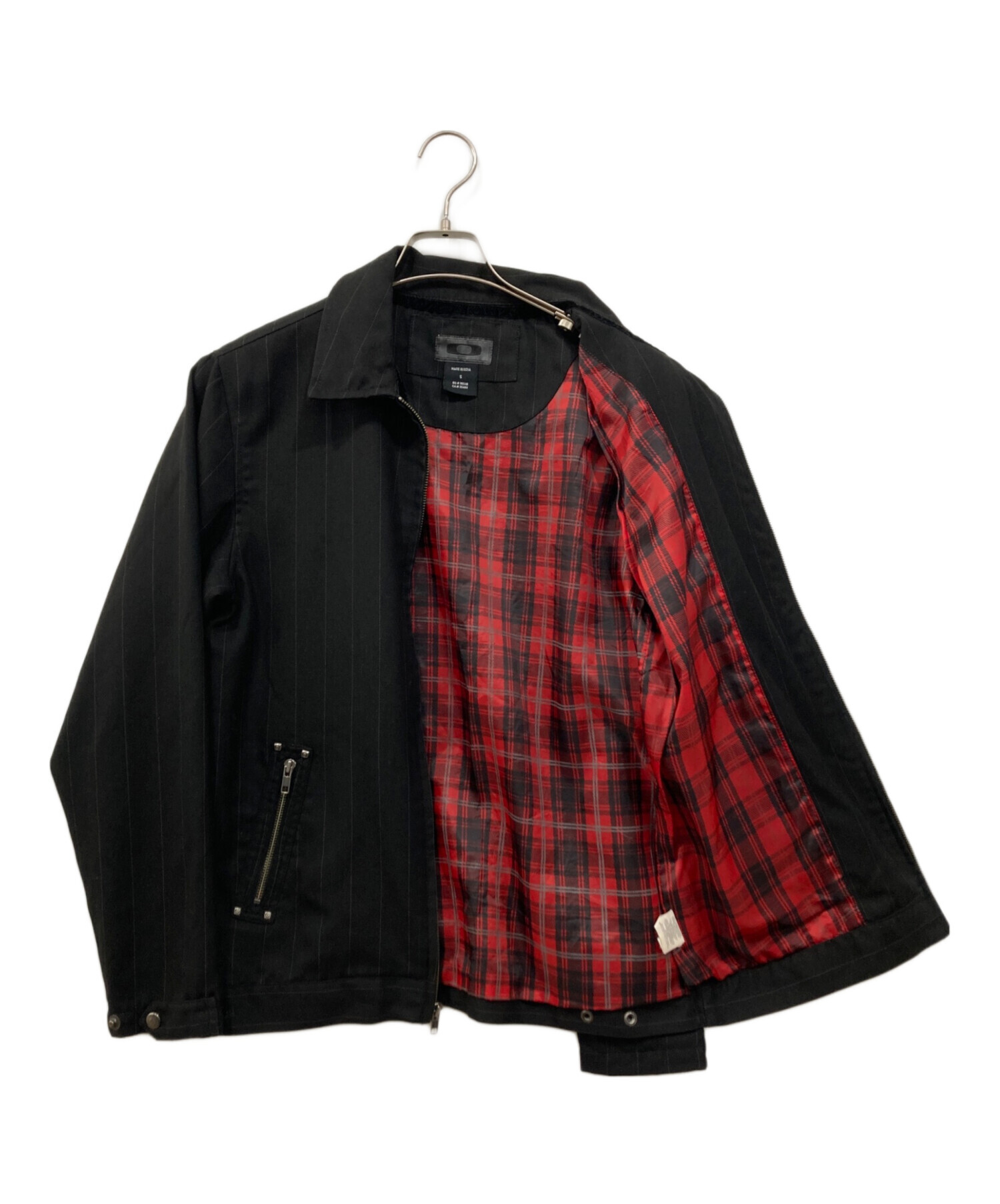 中古・古着通販】OAKLEY (オークリー) ジップブルゾン ブラック サイズ