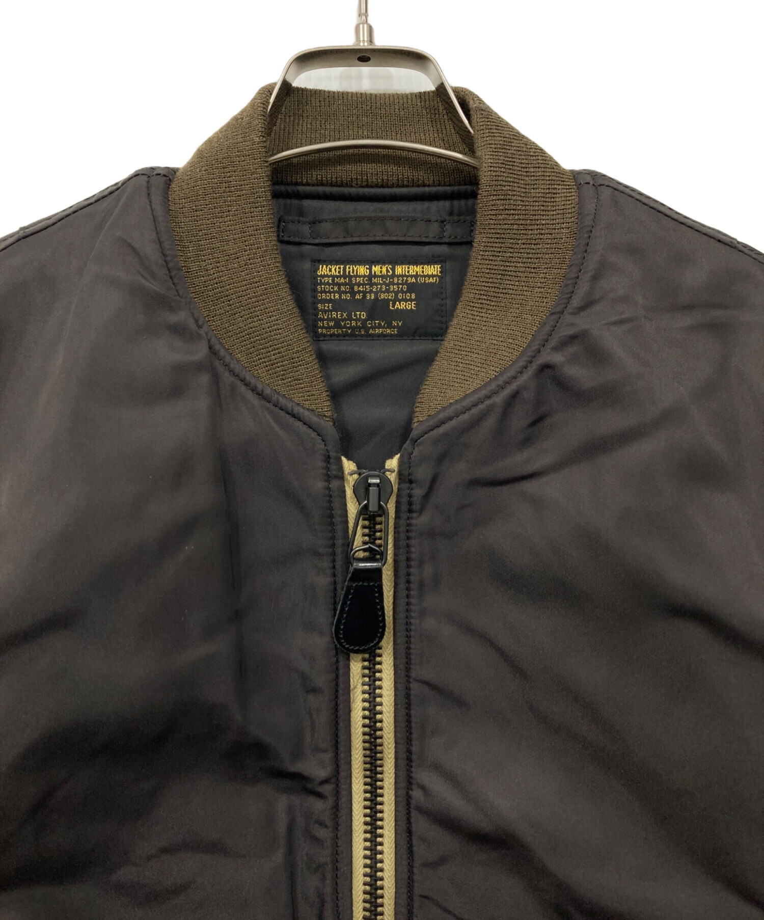 AVIREX MA-1ジャケット ブラウン AVIREX MA-1ジャケット ブラウン ブラウン（茶色）系 AVIREX