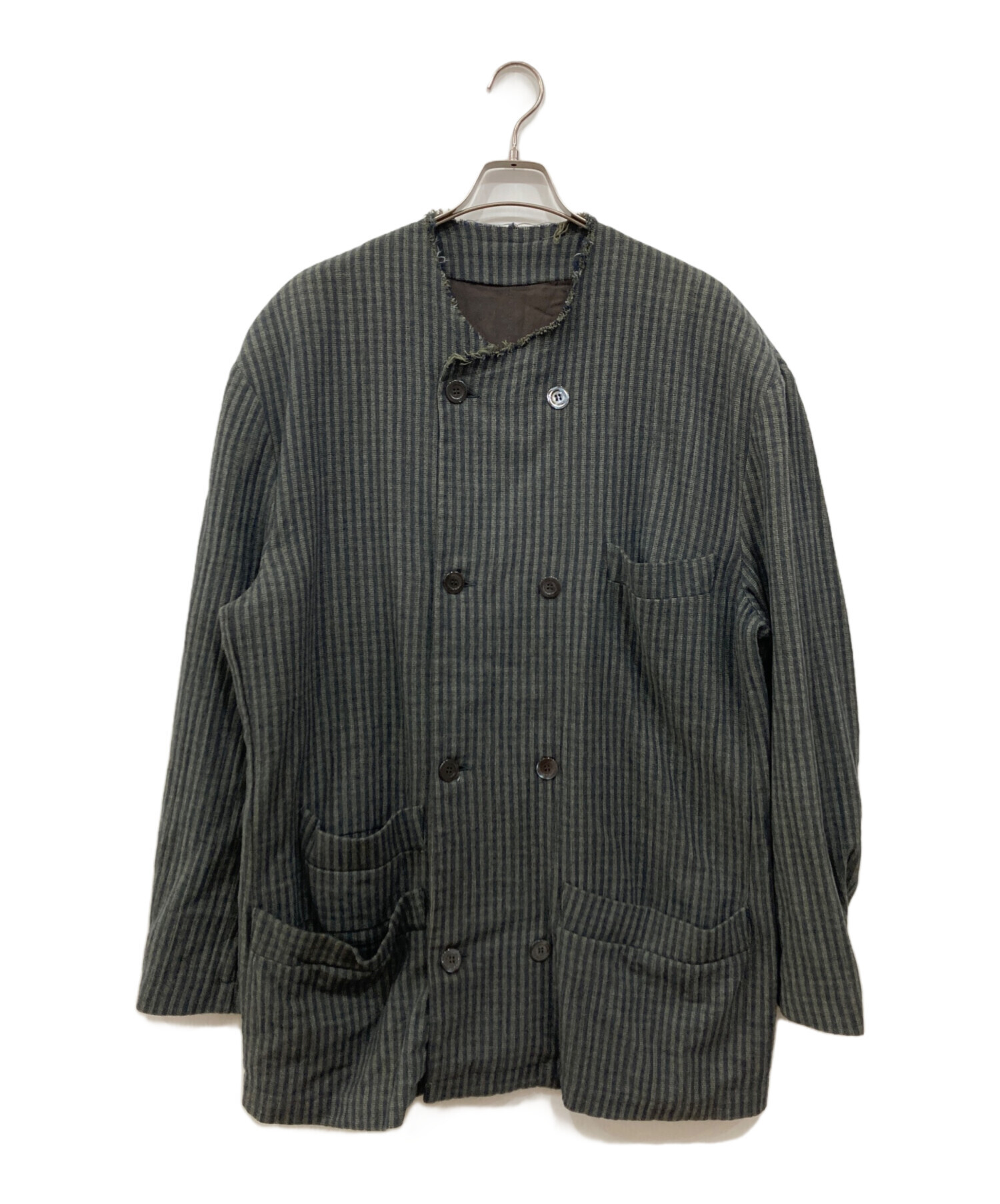 中古・古着通販】MAGLIANO (マリアーノ) ノーカラーオーバージャケット