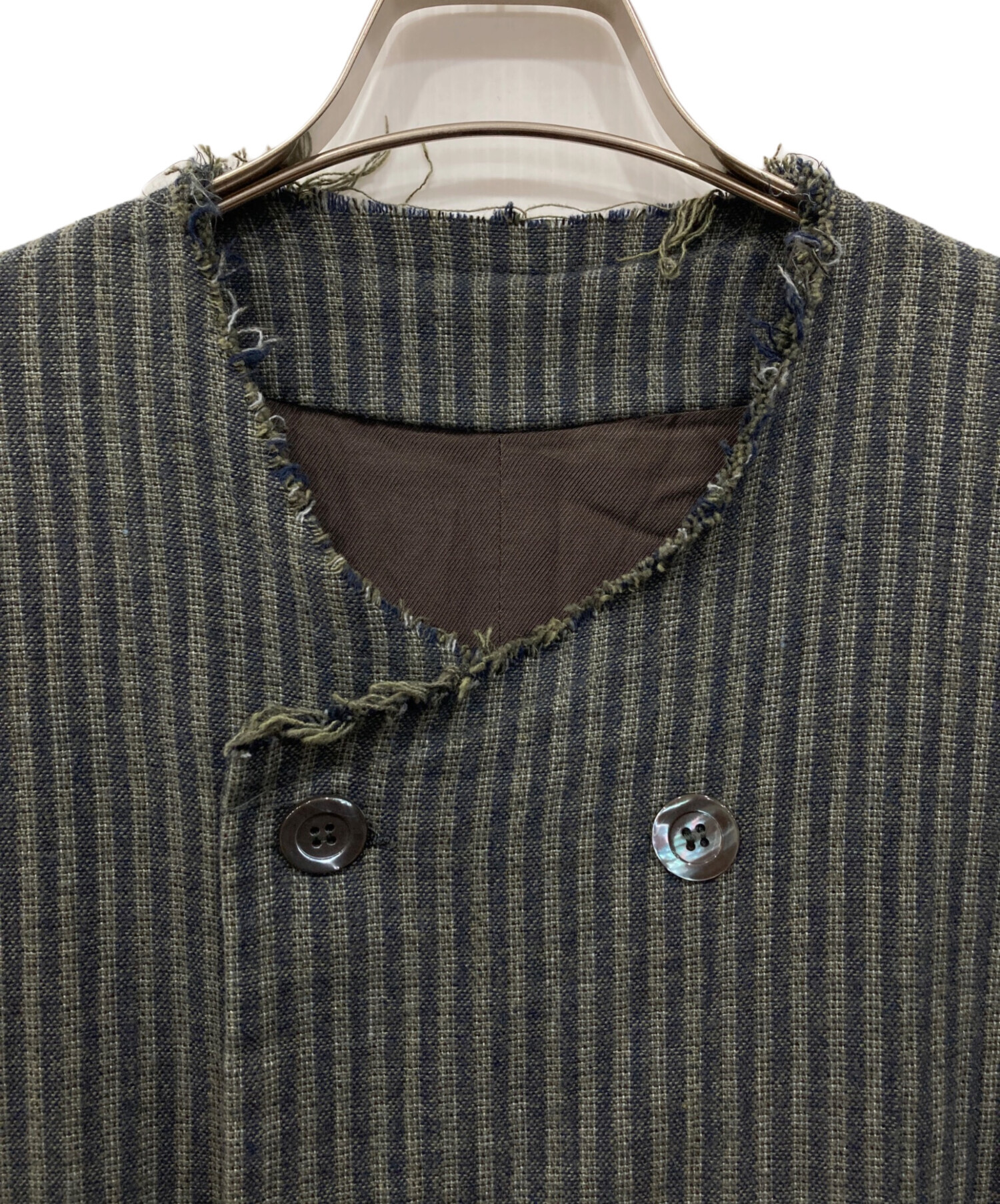 中古・古着通販】MAGLIANO (マリアーノ) ノーカラーオーバージャケット