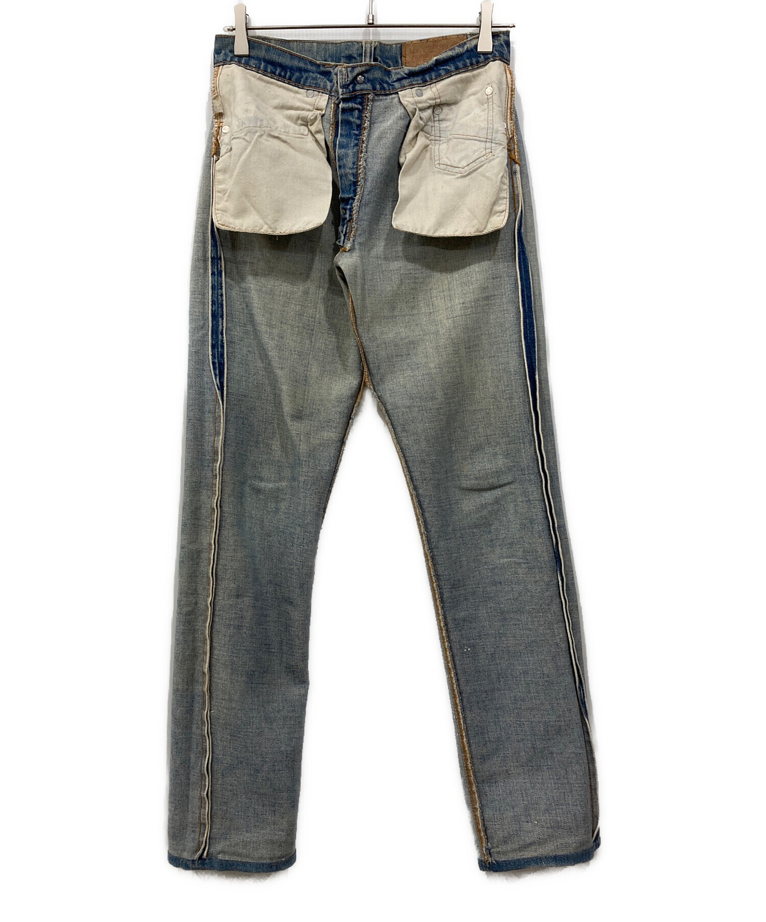 74年4月製 リーバイス 505 66前期 赤耳 501 XX 506 507 中古・古着通販】LEVI'S (リーバイス) 505 66前期 赤耳デニムパンツ