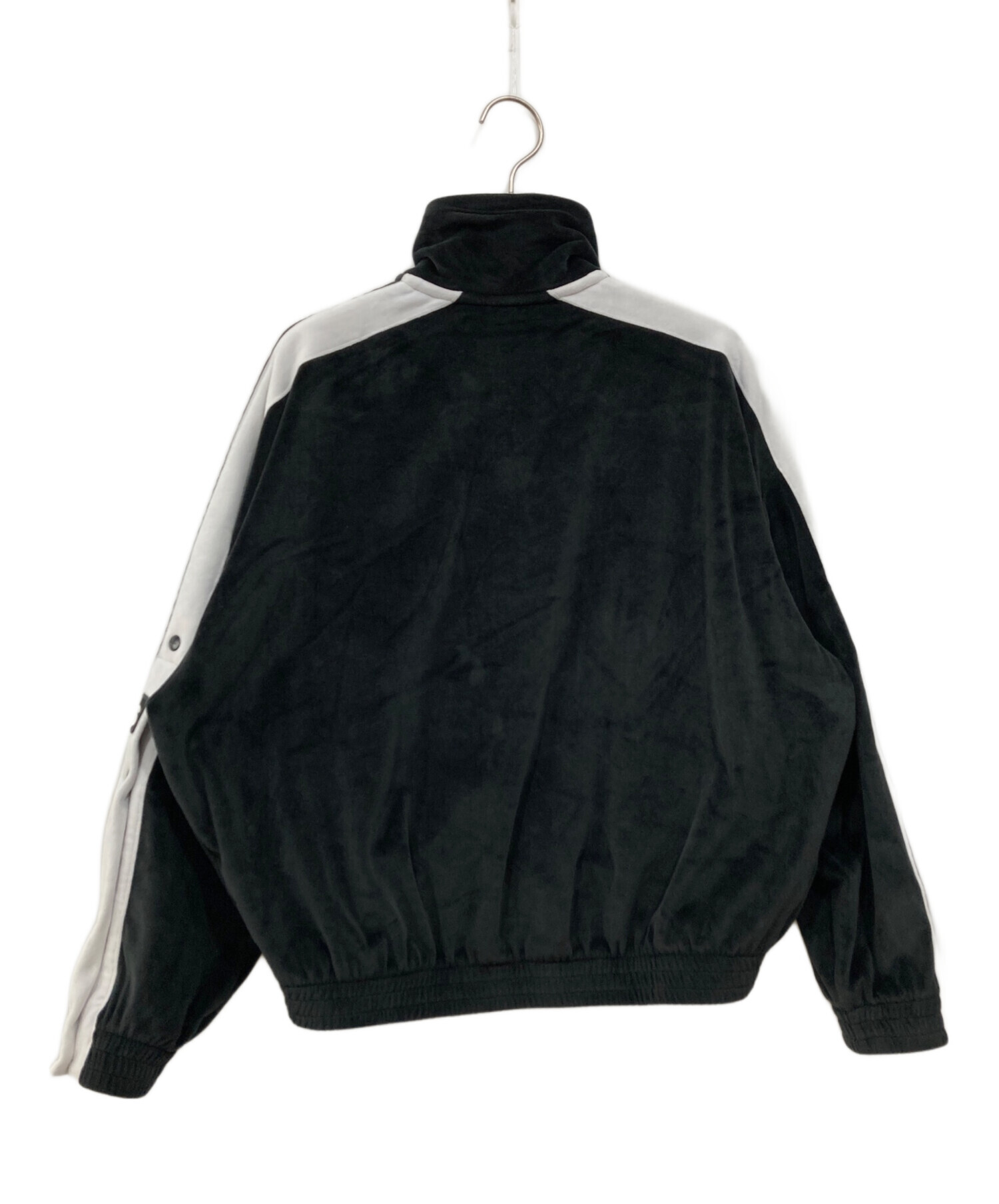 中古・古着通販】adidas (アディダス) ベロアジャケット ブラック