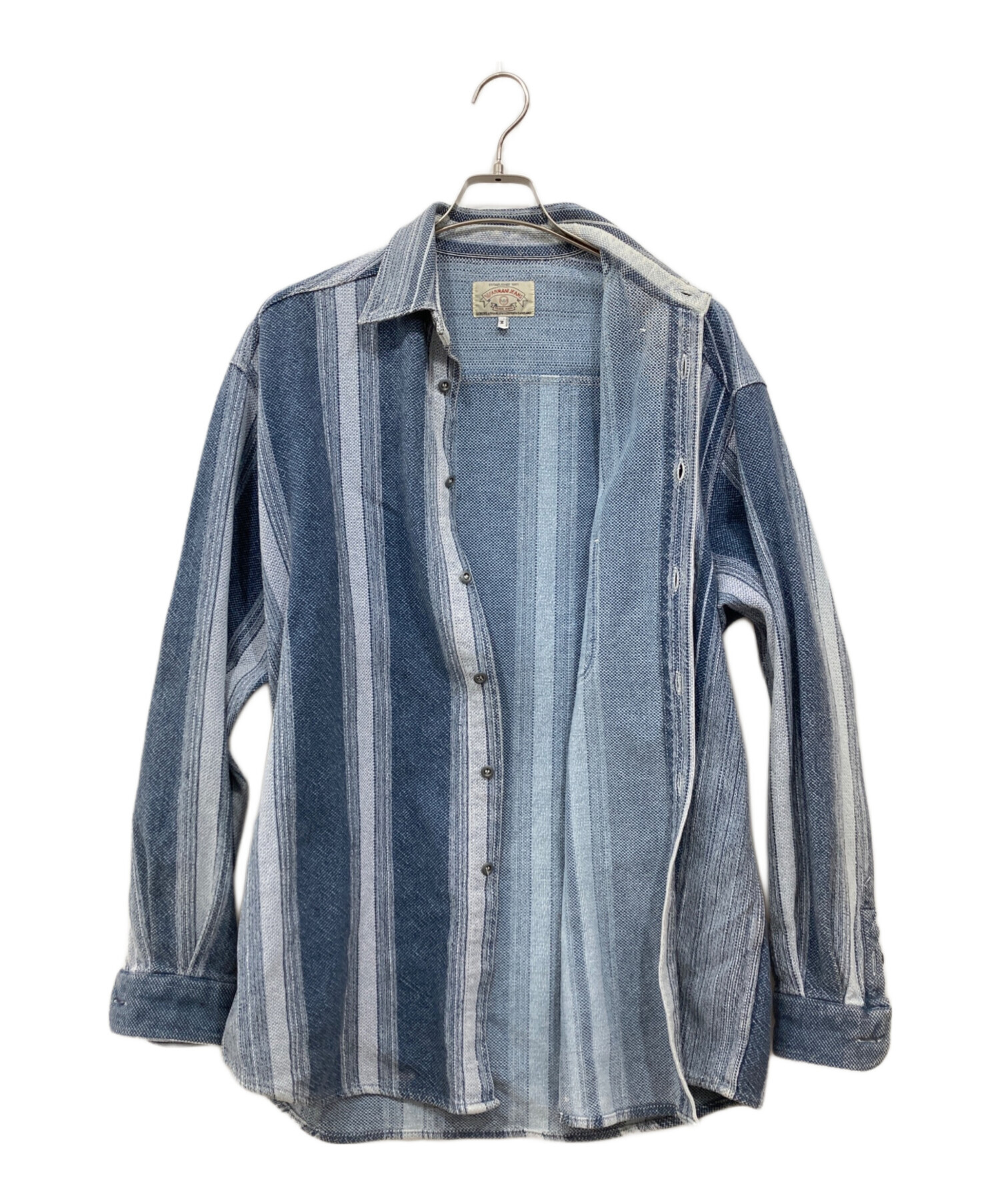 中古・古着通販】ARMANI JEANS (アルマーニジーンズ) 長袖ストライプ
