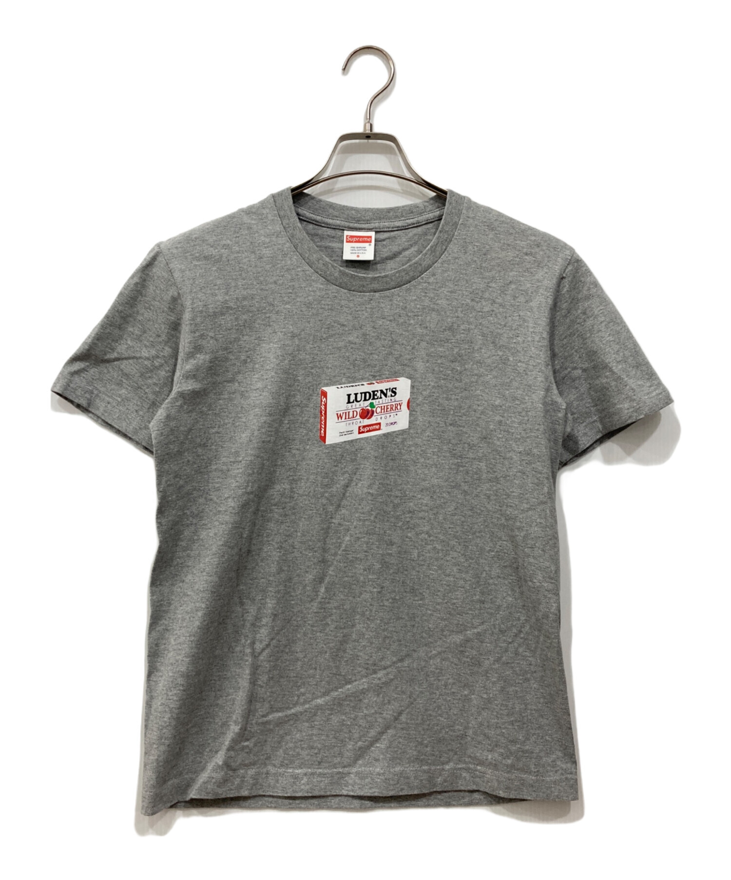 Supreme グレー Tシャツ 写真プリント 中古・古着通販】Supreme (シュプリーム) プリントTシャツ グレー
