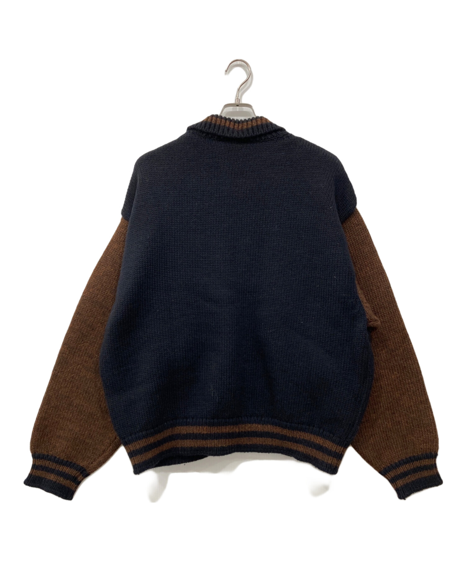 refomed カウチンウール　ニットスタジャン 中古・古着通販】refomed (リフォメッド) スタジアム カウチン ニット