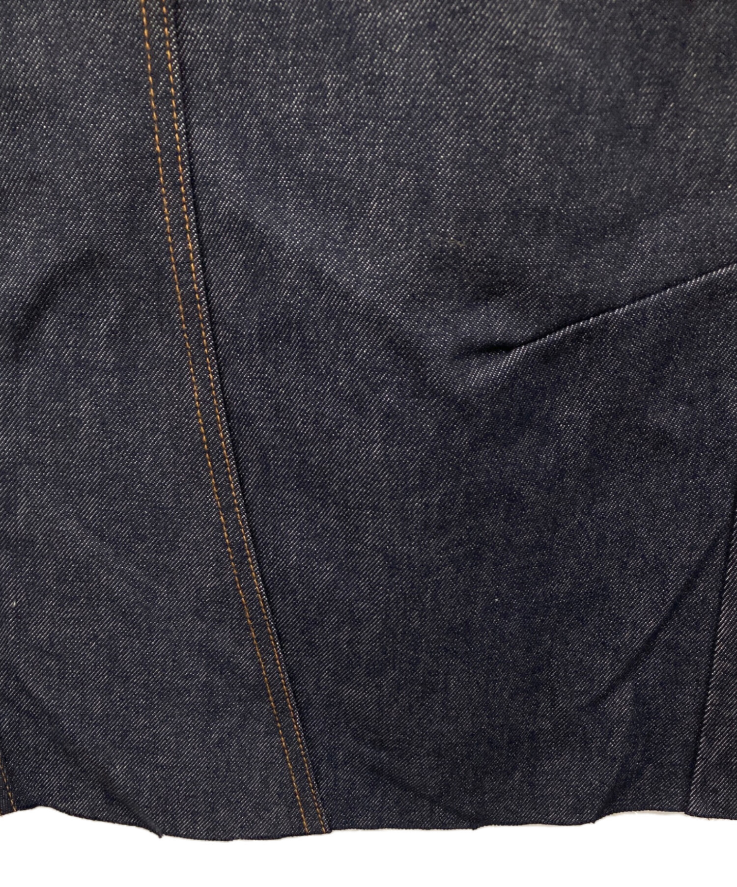 中古・古着通販】PEOPLESTYLE (ピープルスタイル) カーブデニムパンツ