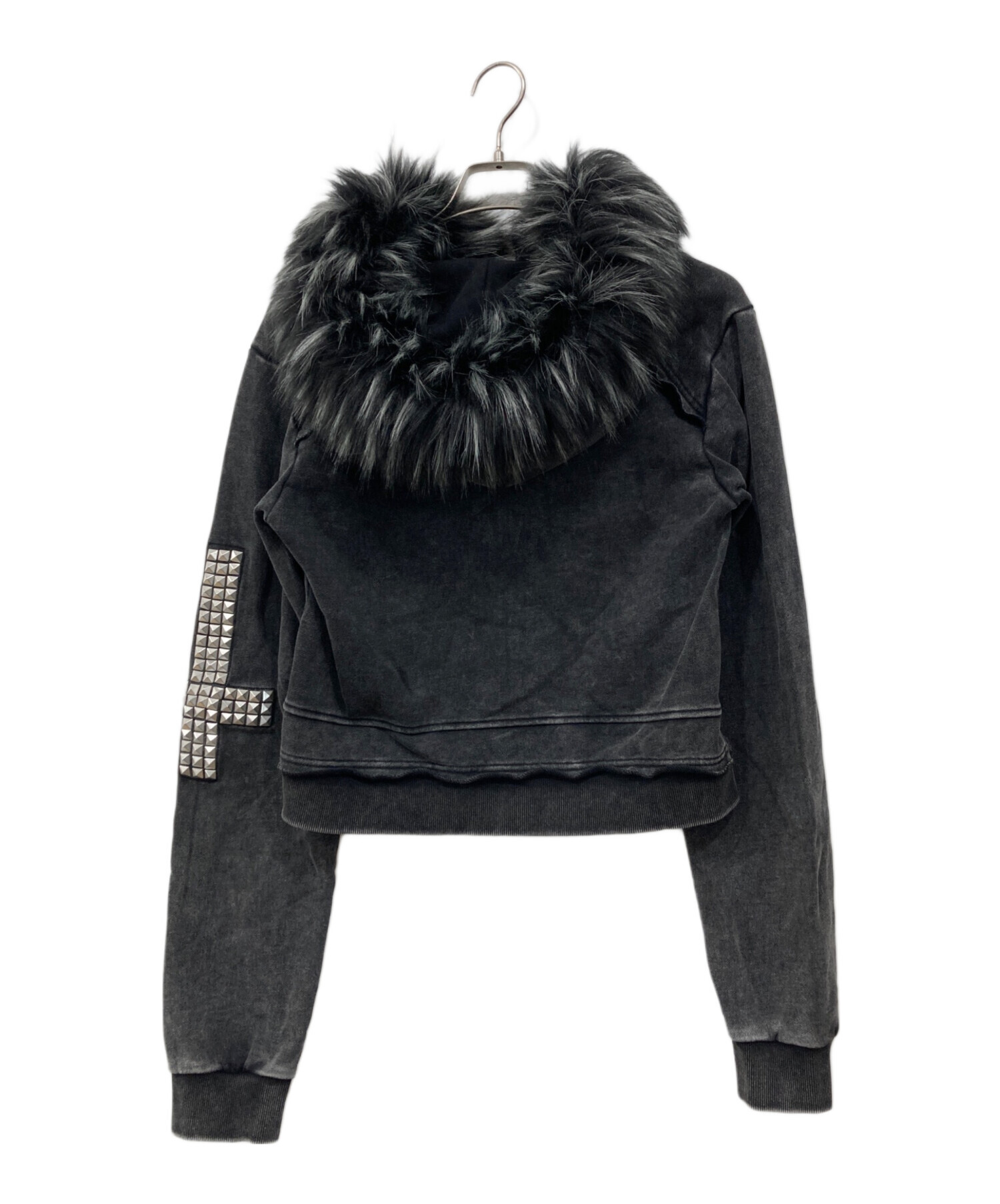 中古・古着通販】TYPE SHADE (タイプシェイド) スタッズ ダブルジップ