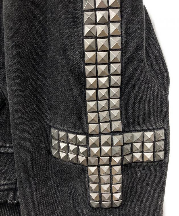 中古・古着通販】TYPE SHADE (タイプシェイド) スタッズ ダブルジップ