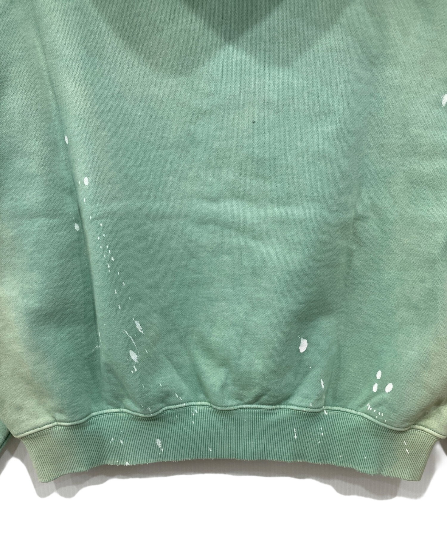 中古・古着通販】BELVET (ベルベット) ペイント加工ジップパーカー