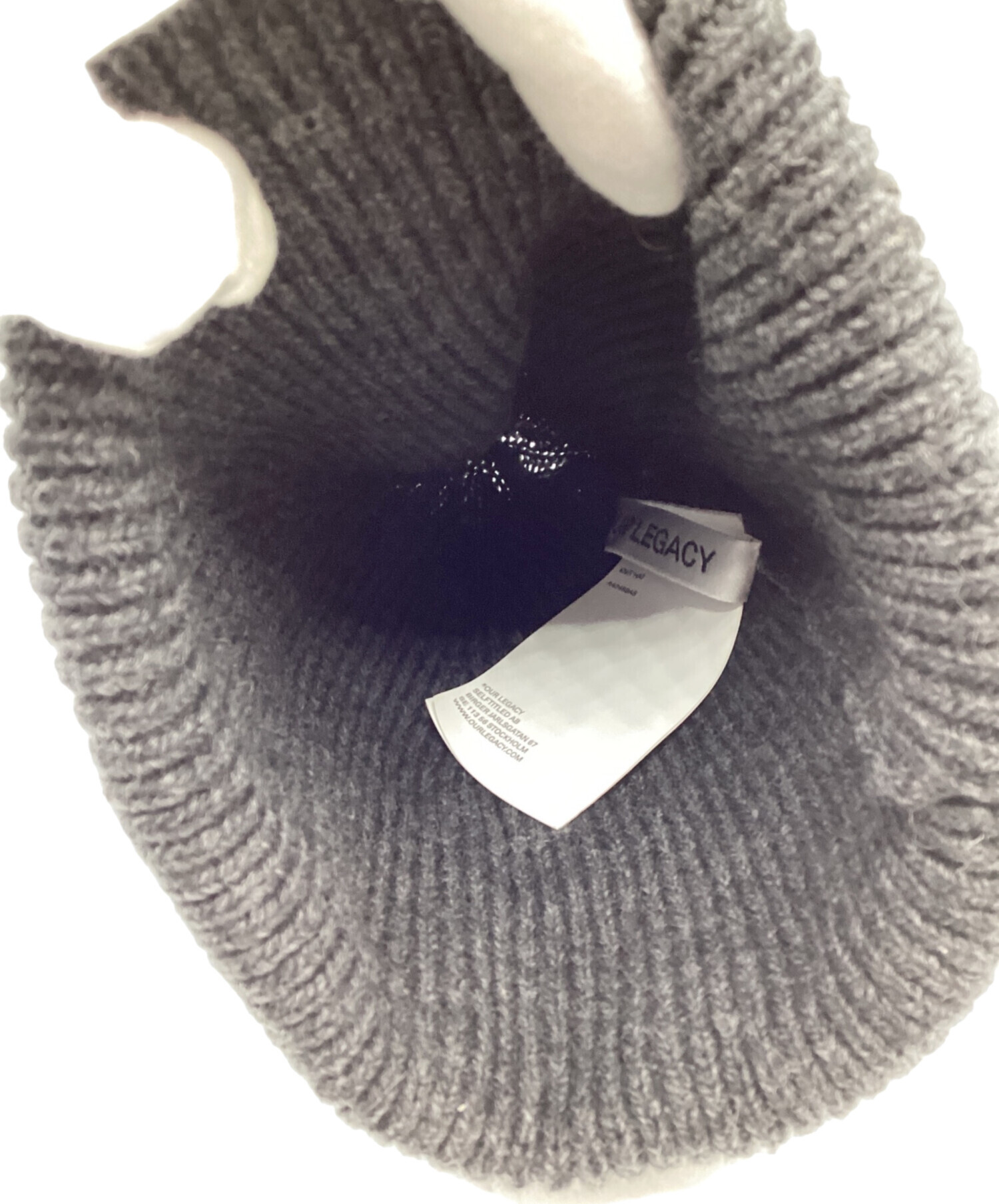 中古・古着通販】OUR LEGACY (アワーレガシー) ビーニー グレー サイズ