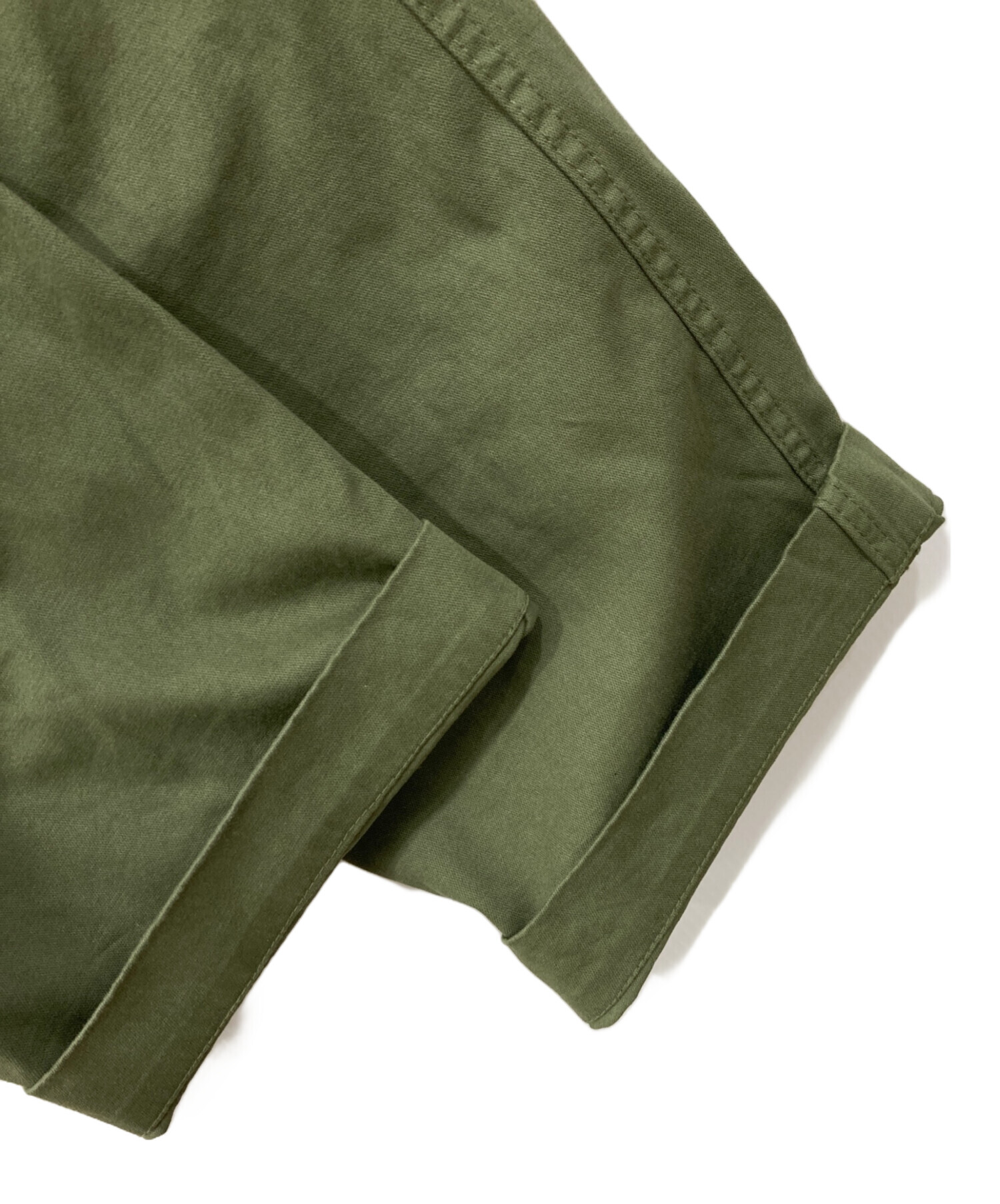 Spick and span ルーズベイカーパンツ　カーキ40 新品タグ付き Spick&Span ルーズベイカーパンツ カーキ40 Spick and Spanルーズ