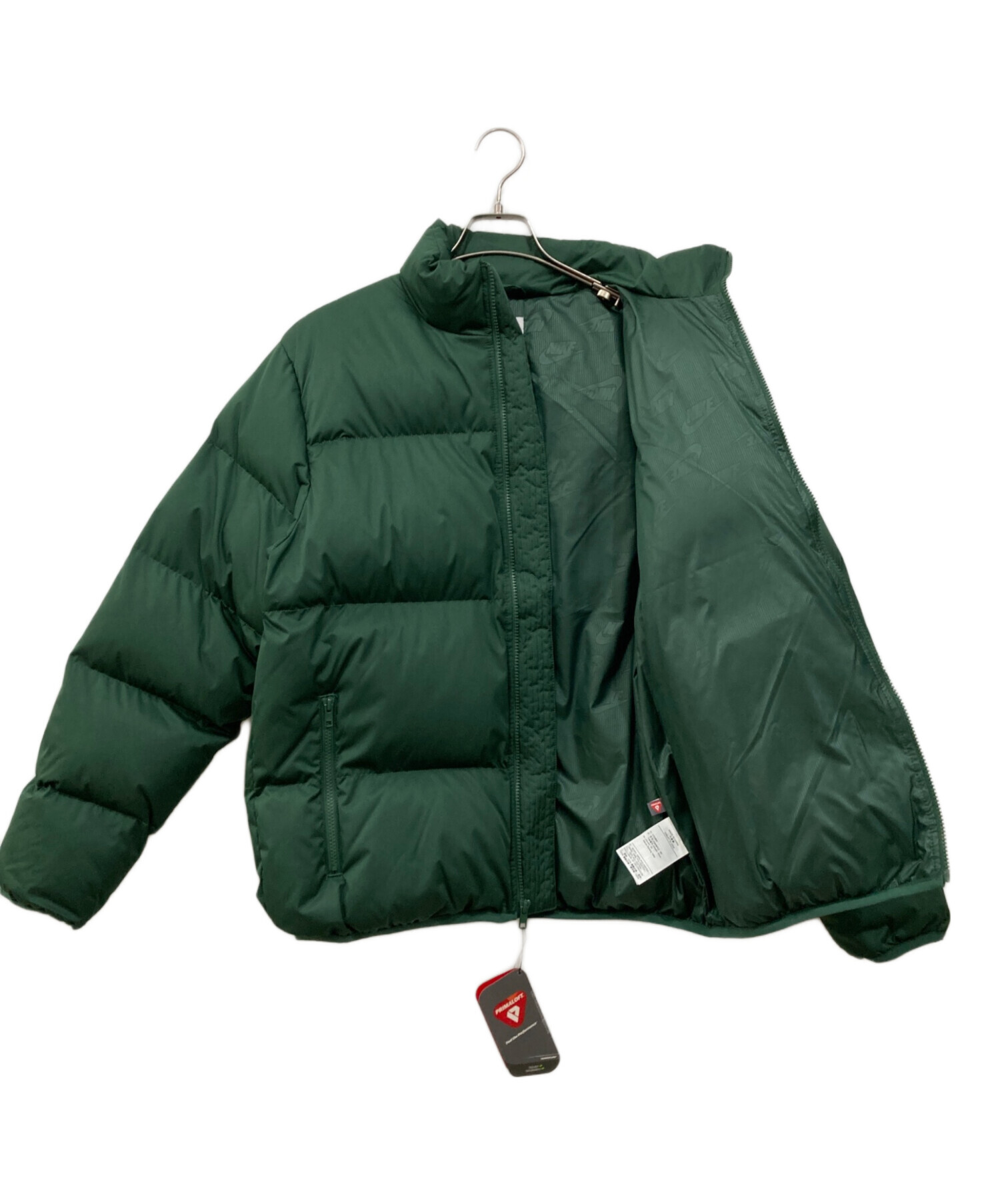 中古・古着通販】NIKE (ナイキ) クラブ パファー ジャケット グリーン