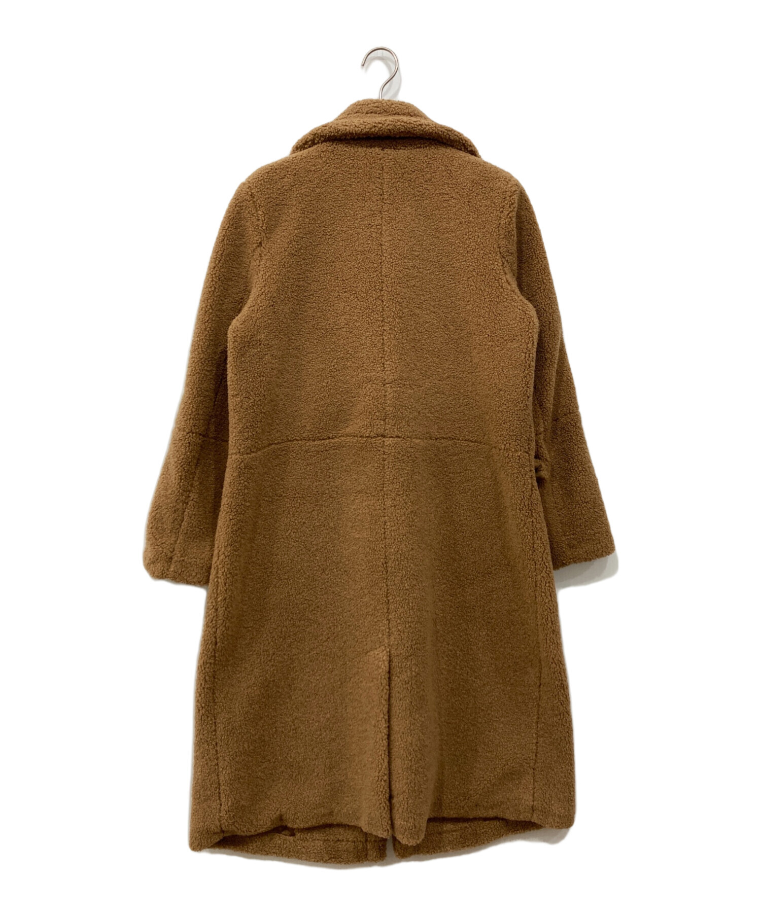 中古・古着通販】GUESS (ゲス) ボアコート ベージュ サイズ:XS 