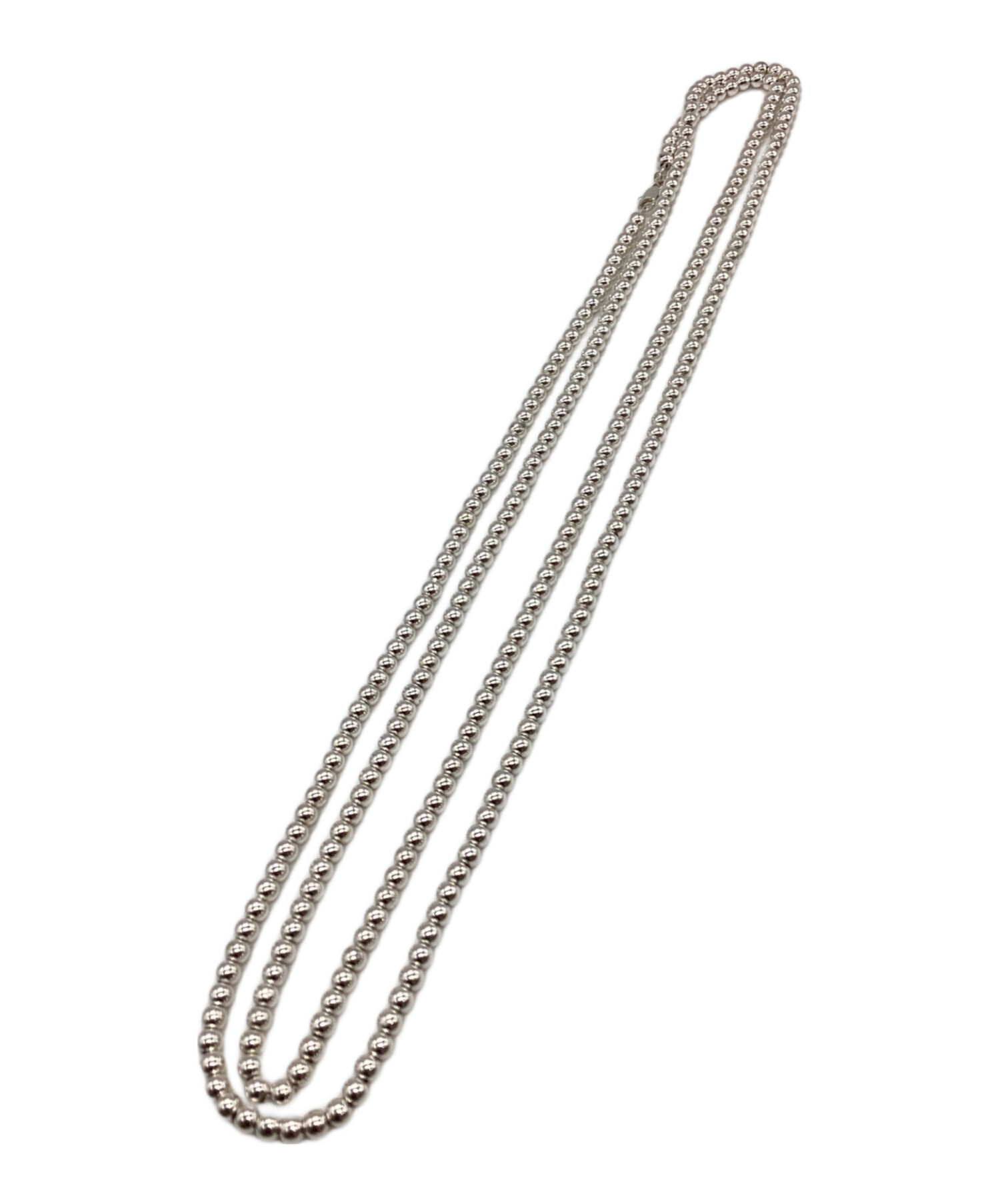 中古・古着通販】CLANE (クラネ) BALL CHAIN LONG NECKLACE / ボール 