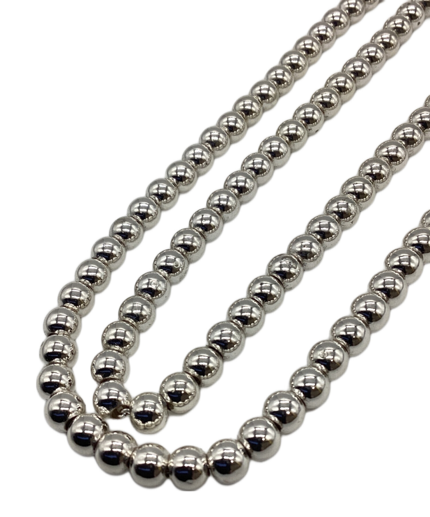 中古・古着通販】CLANE (クラネ) BALL CHAIN LONG NECKLACE / ボール