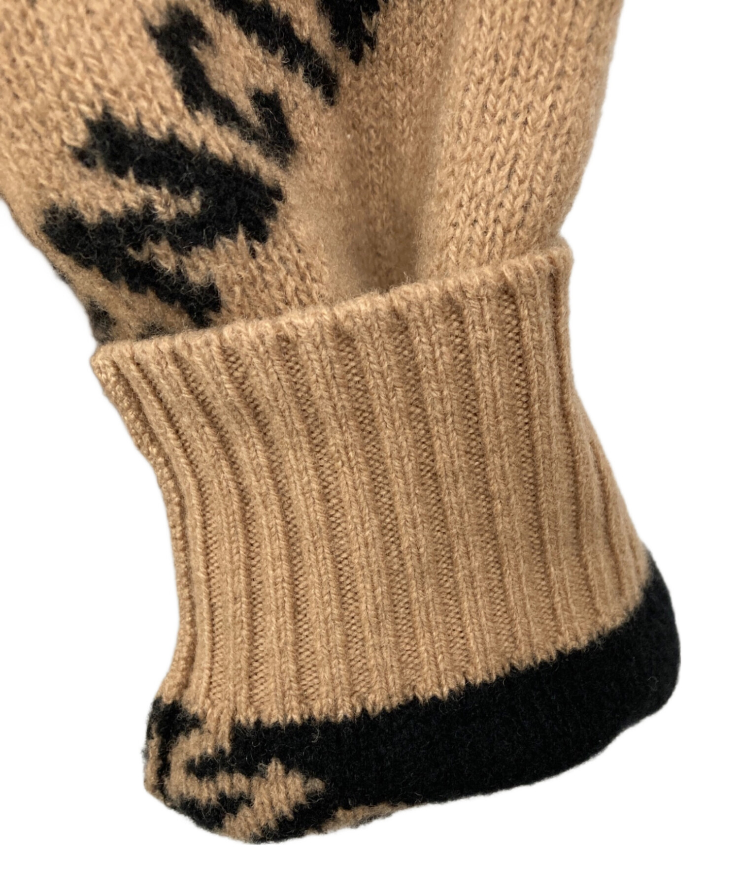 中古・古着通販】BALENCIAGA (バレンシアガ) ロゴ ジャガードニット