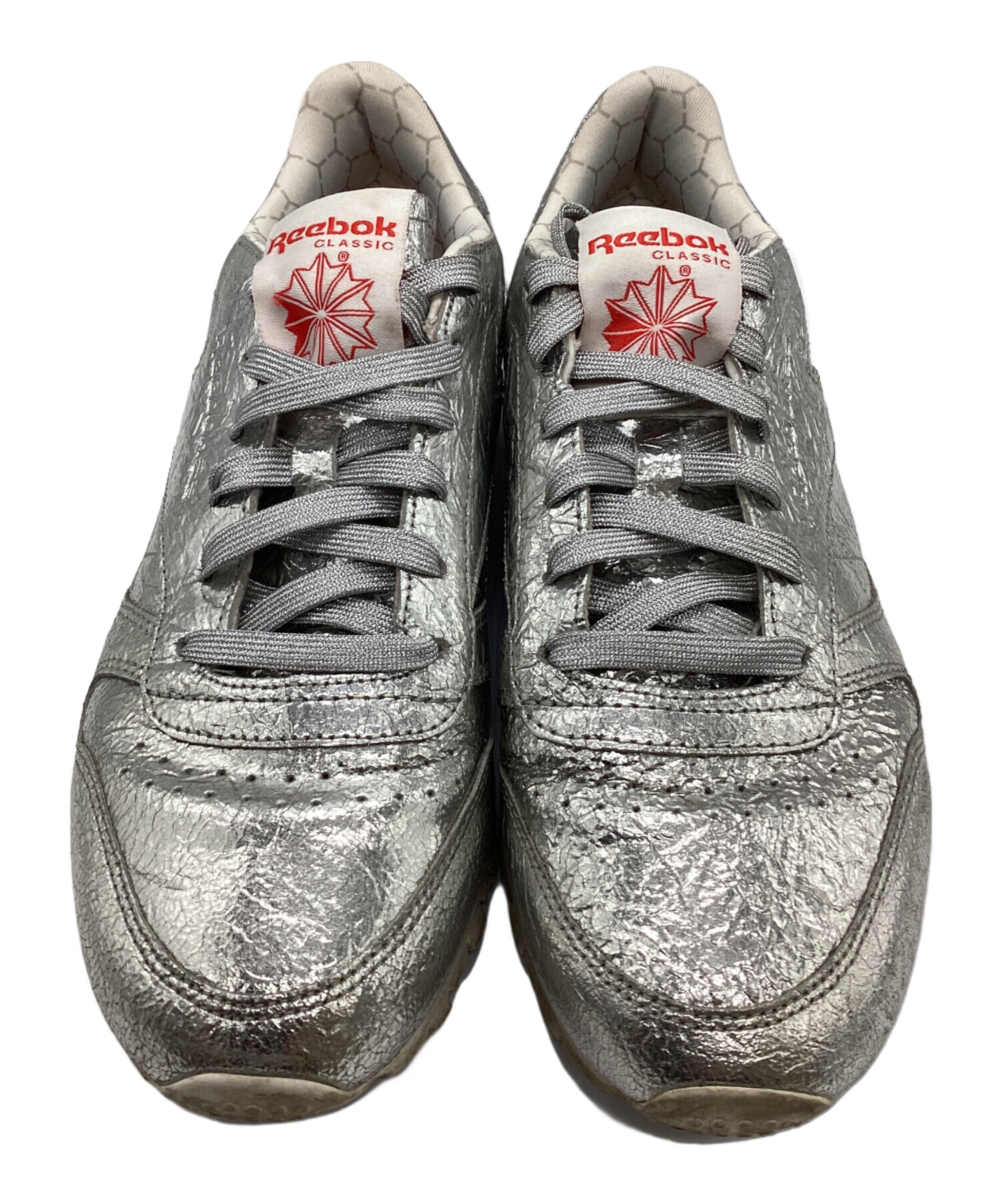 中古・古着通販】REEBOK (リーボック) スニーカー シルバー サイズ