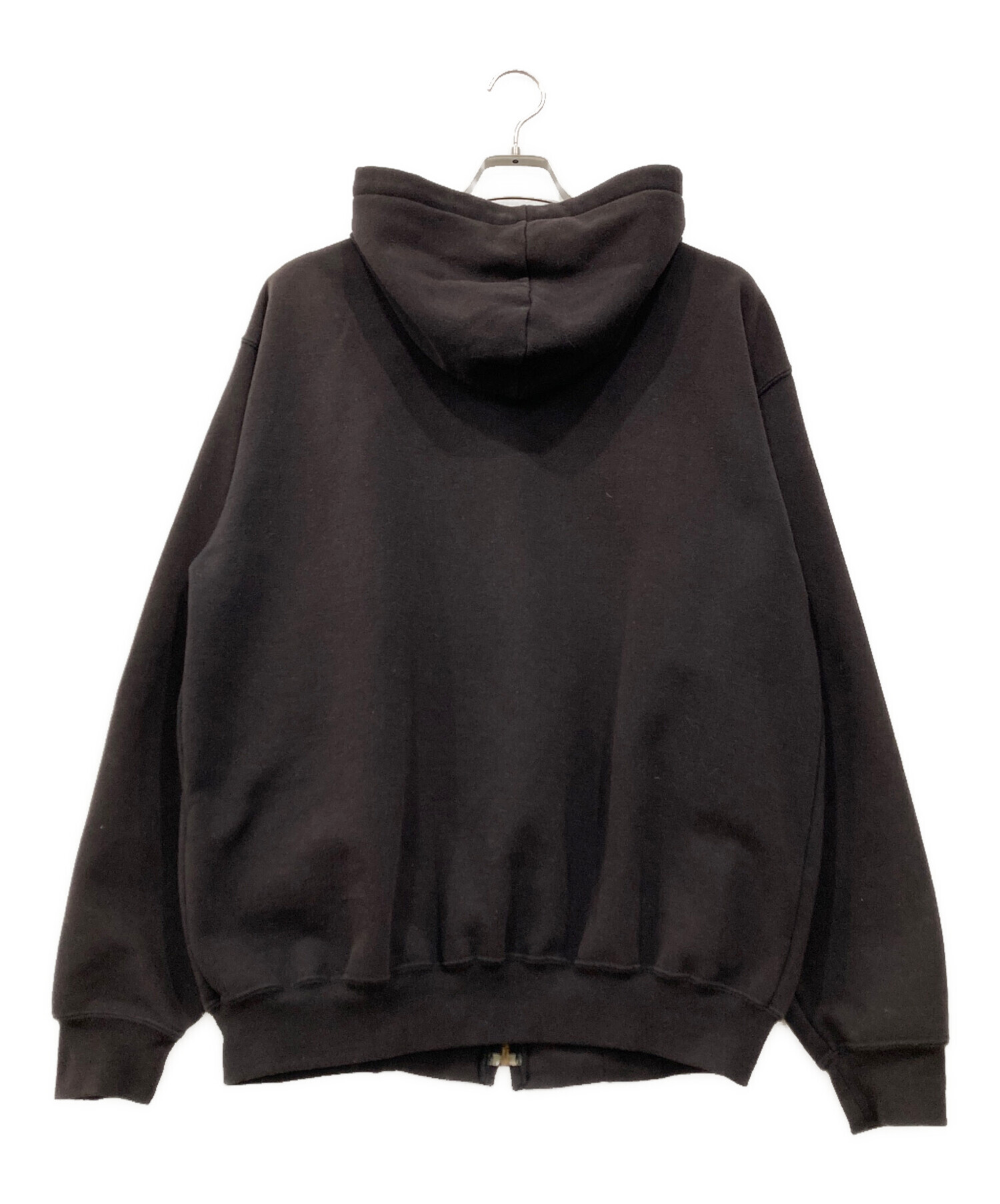 中古・古着通販】CarHartt (カーハート) 刺繍ロゴパーカー ブラック