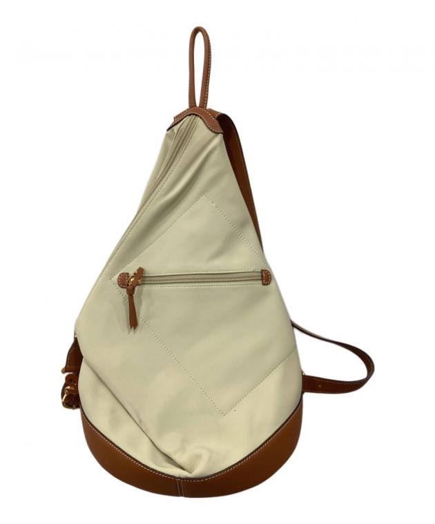 中古・古着通販】LOEWE (ロエベ) アントン キャンバス レザー リュック
