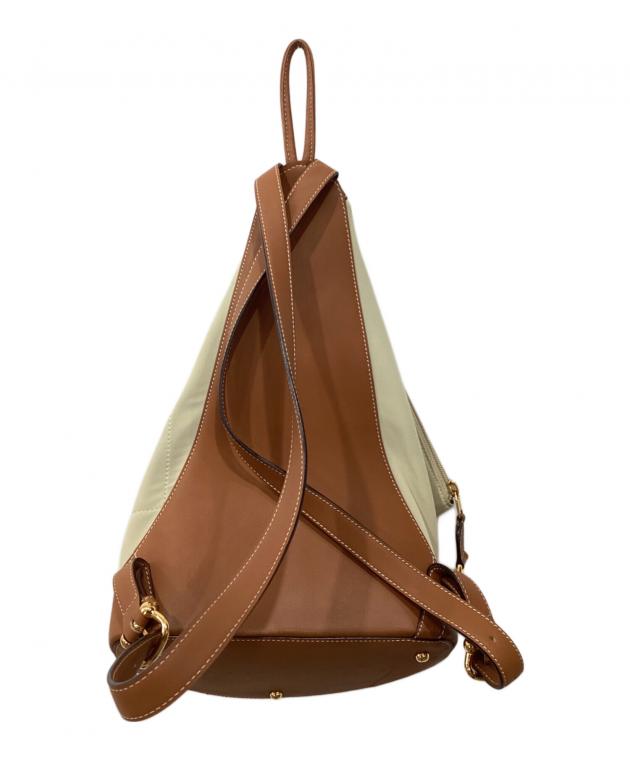 中古・古着通販】LOEWE (ロエベ) アントン キャンバス レザー リュック