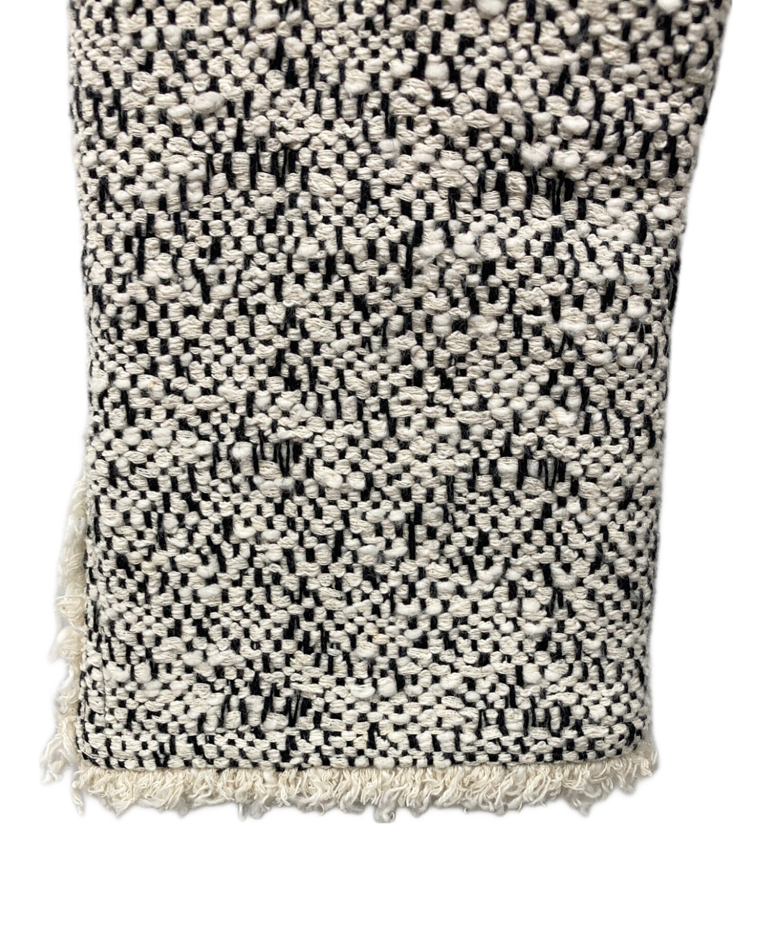 中古・古着通販】theory (セオリー) ツイードジャケット ホワイト