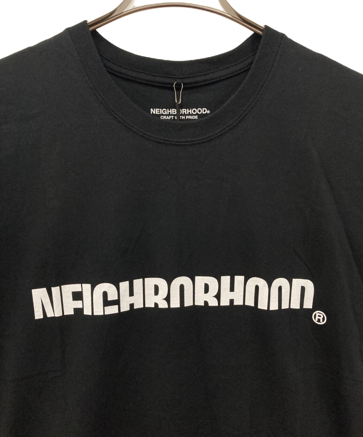 中古・古着通販】NEIGHBORHOOD (ネイバーフッド) ハーフロゴ Tシャツ