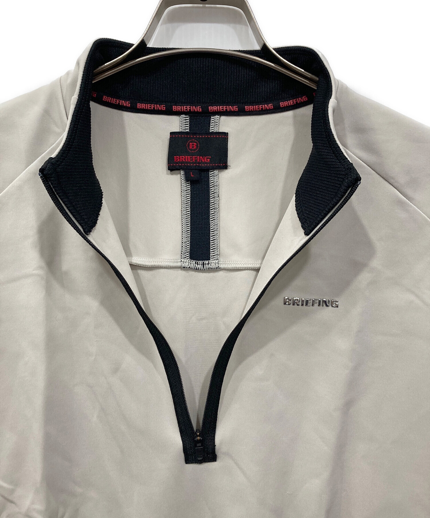 中古・古着通販】BRIEFING (ブリーフィング) ハーフジップシャツ
