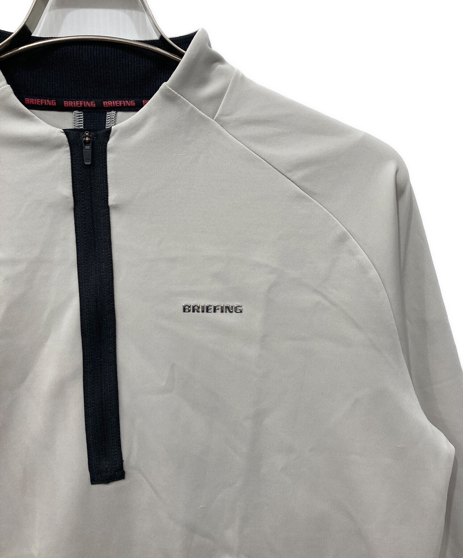 中古・古着通販】BRIEFING (ブリーフィング) ハーフジップシャツ