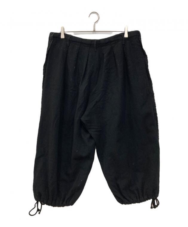 中古・古着通販】GROUND Y (グラウンドワイ) バルーンパンツ ブラック