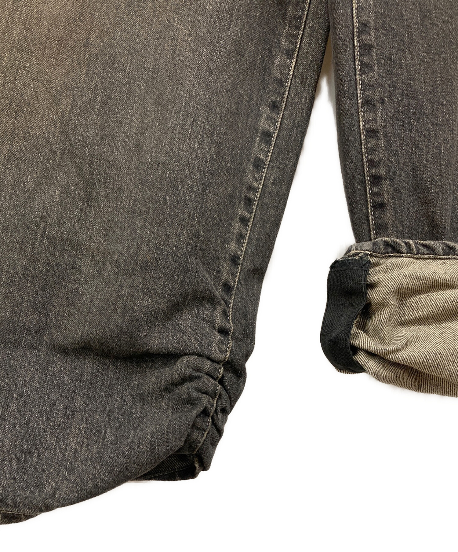 中古・古着通販】refomed (リフォメッド) FRESH MAN DENIM WIDE PANTS