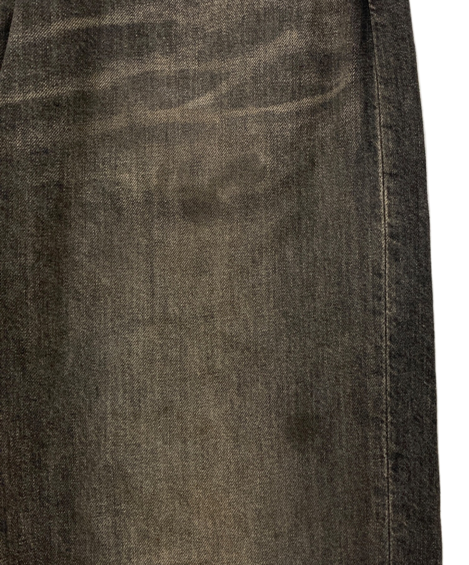 中古・古着通販】refomed (リフォメッド) FRESH MAN DENIM WIDE PANTS 