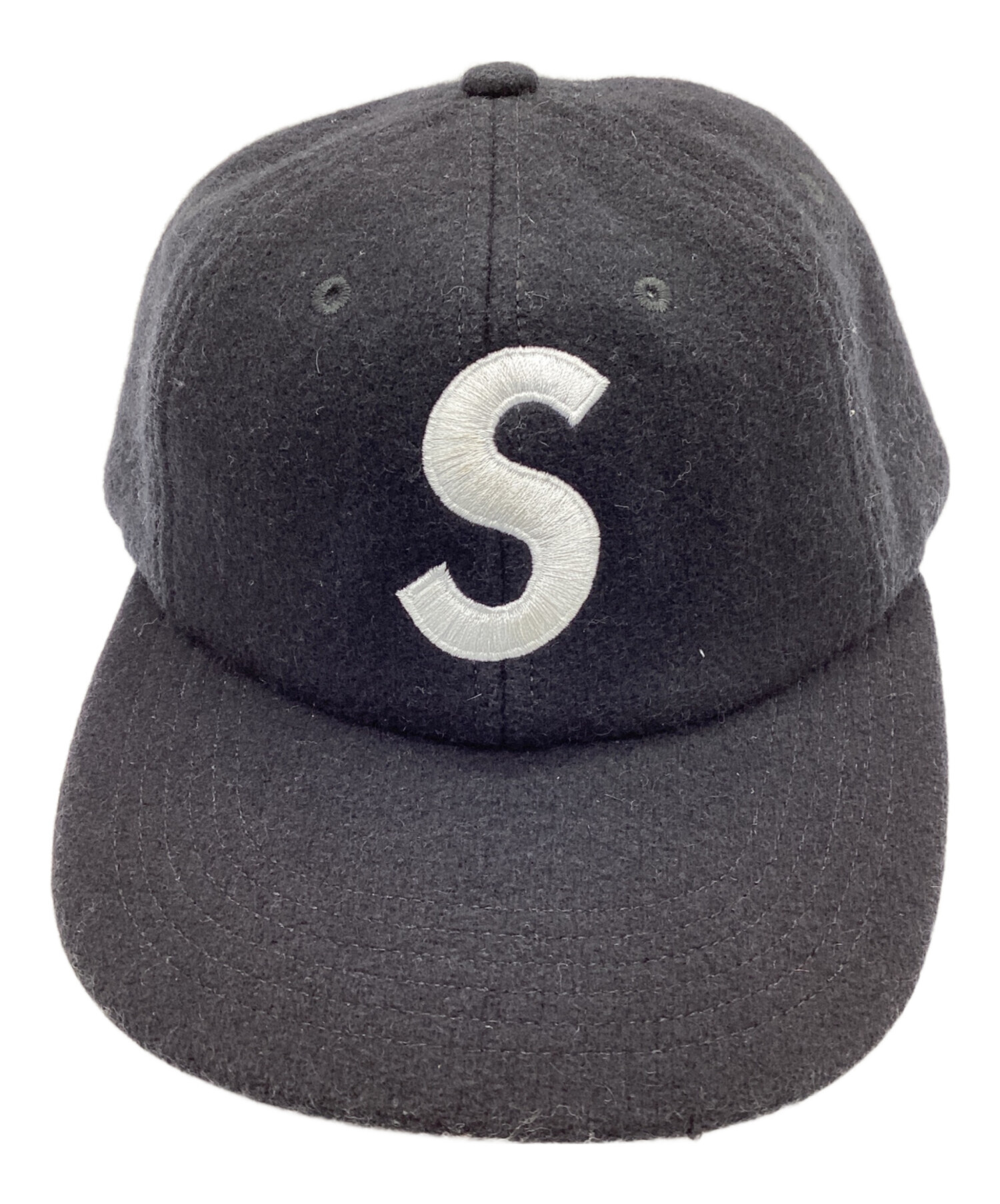 中古・古着通販】SUPREME (シュプリーム) Sロゴ6パネルキャップ 