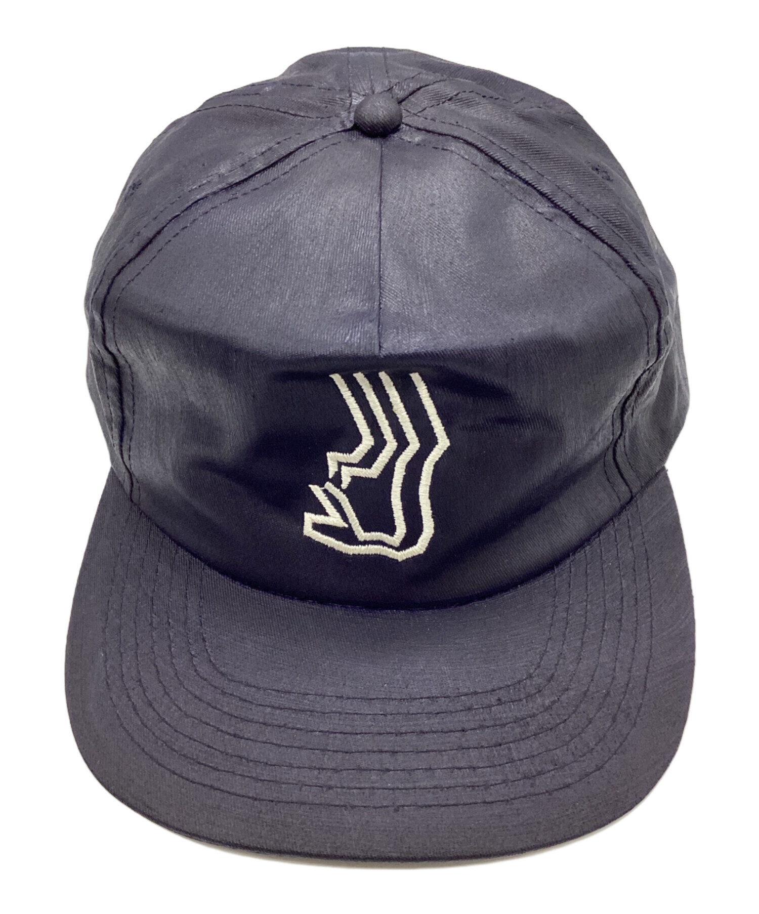 中古・古着通販】SAMPAIX (サンペックス) ロゴ刺繍キャップ ブラック