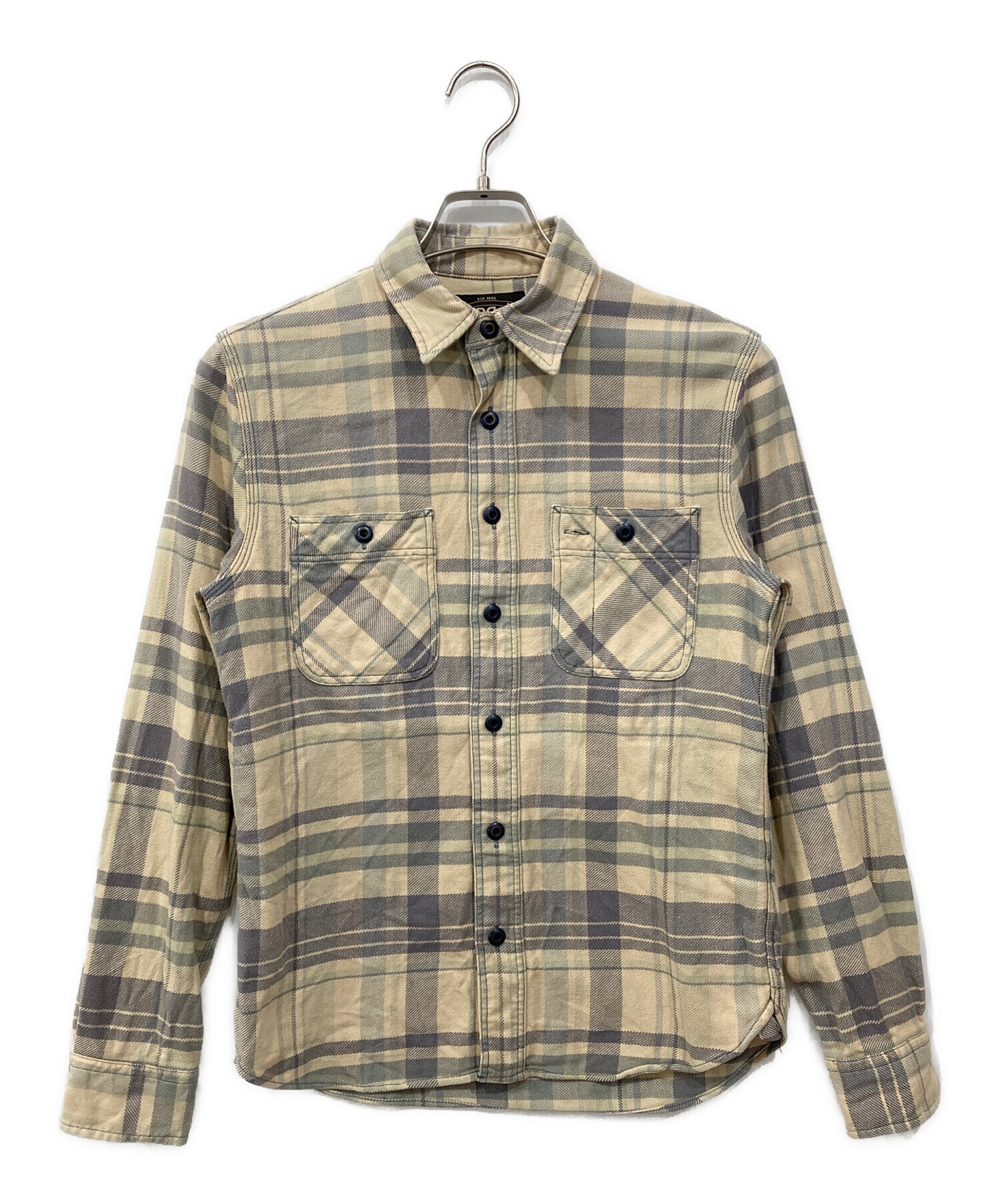 中古・古着通販】RRL (ダブルアールエル) コットンチェックシャツ