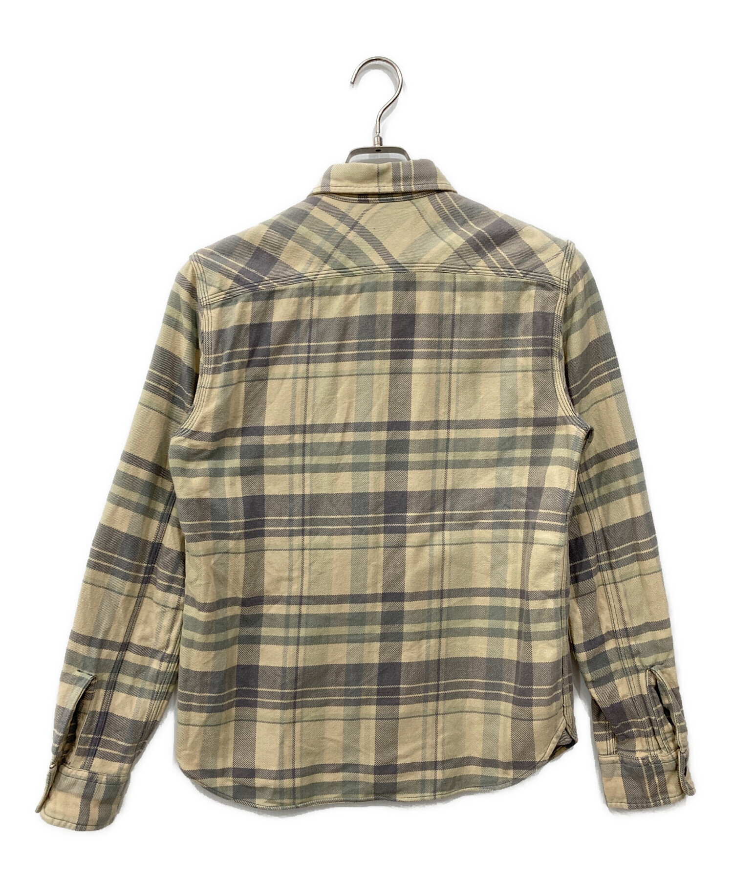 中古・古着通販】RRL (ダブルアールエル) コットンチェックシャツ