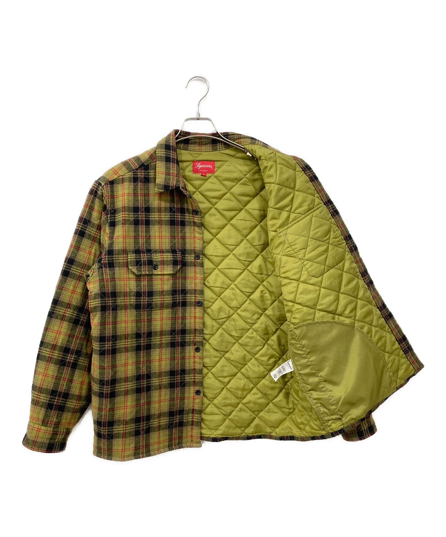 中古・古着通販】SUPREME (シュプリーム) キルティング フランネル