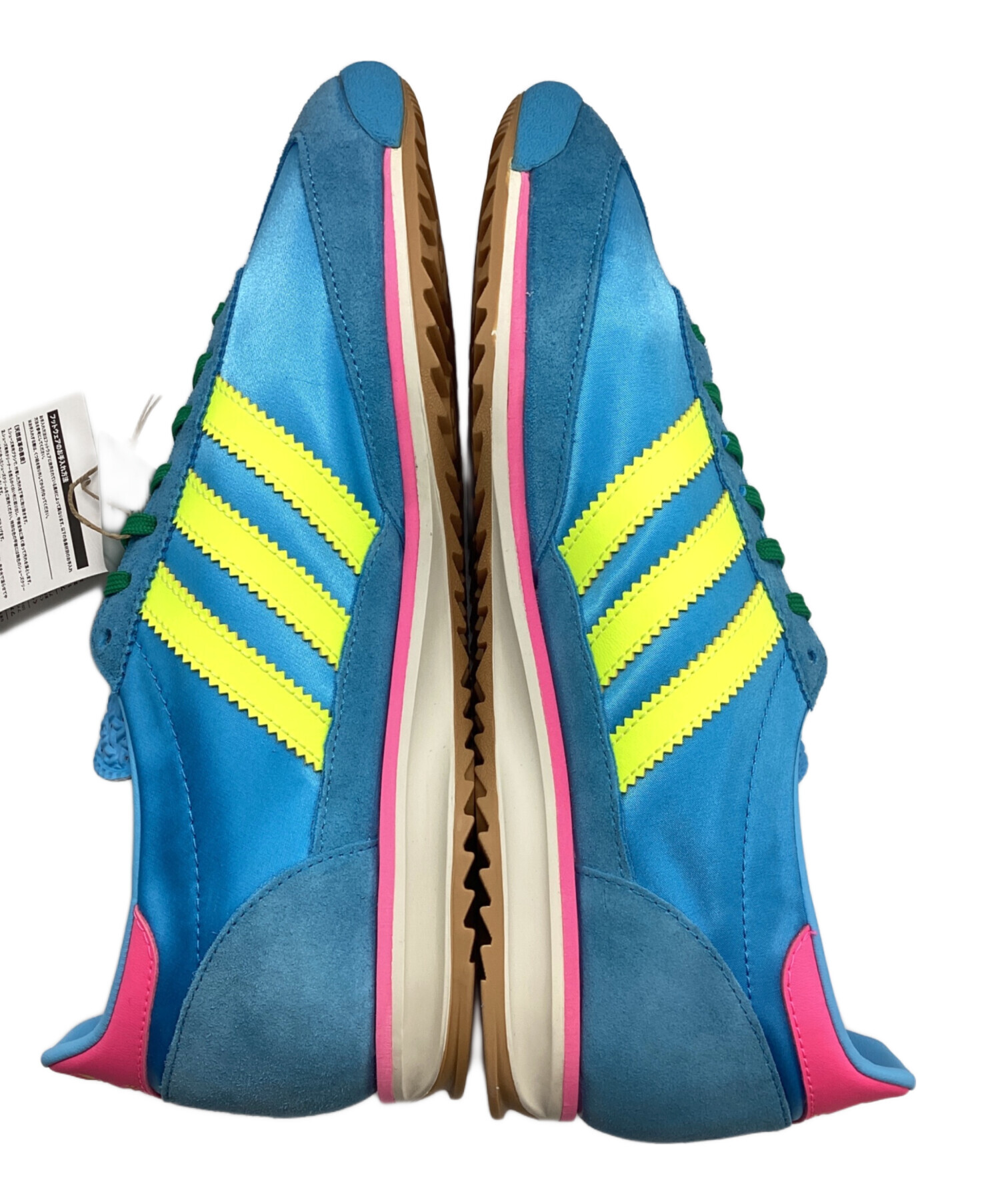 中古・古着通販】adidas (アディダス) ローカットスニーカー ブルー 中古・古着通販】adidas (アディダス) ローカットスニーカー ブルー