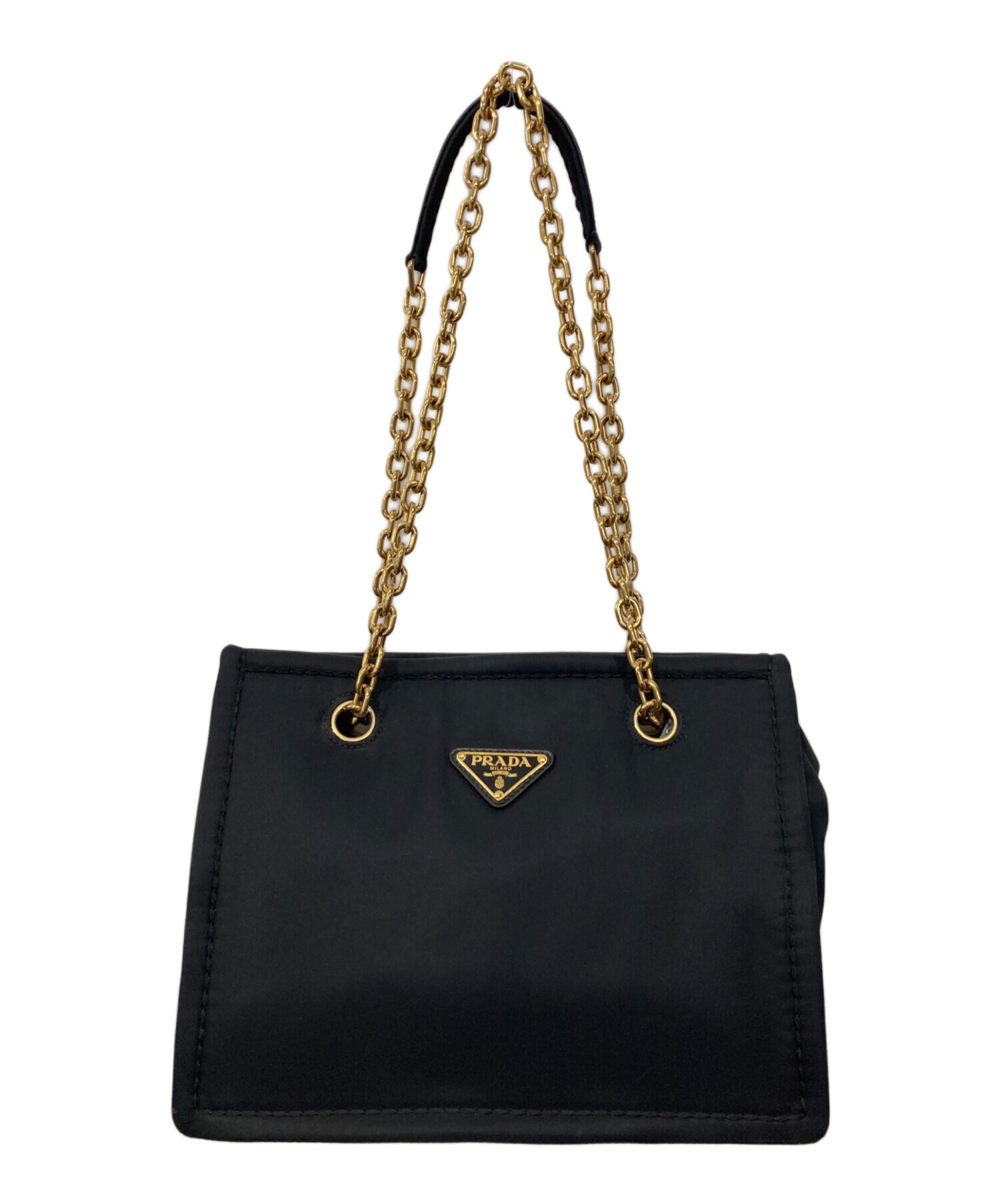 中古・古着通販】PRADA (プラダ) ナイロントートバッグ ブラック