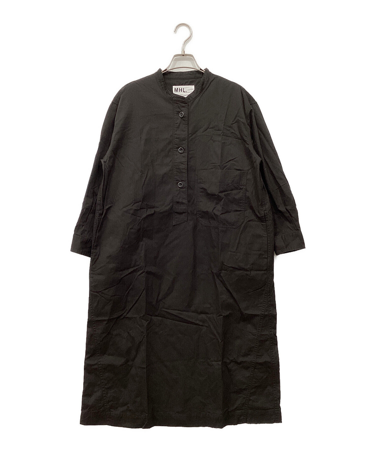 中古・古着通販】MHL (エムエイチエル) プルオーバーシャツワンピース